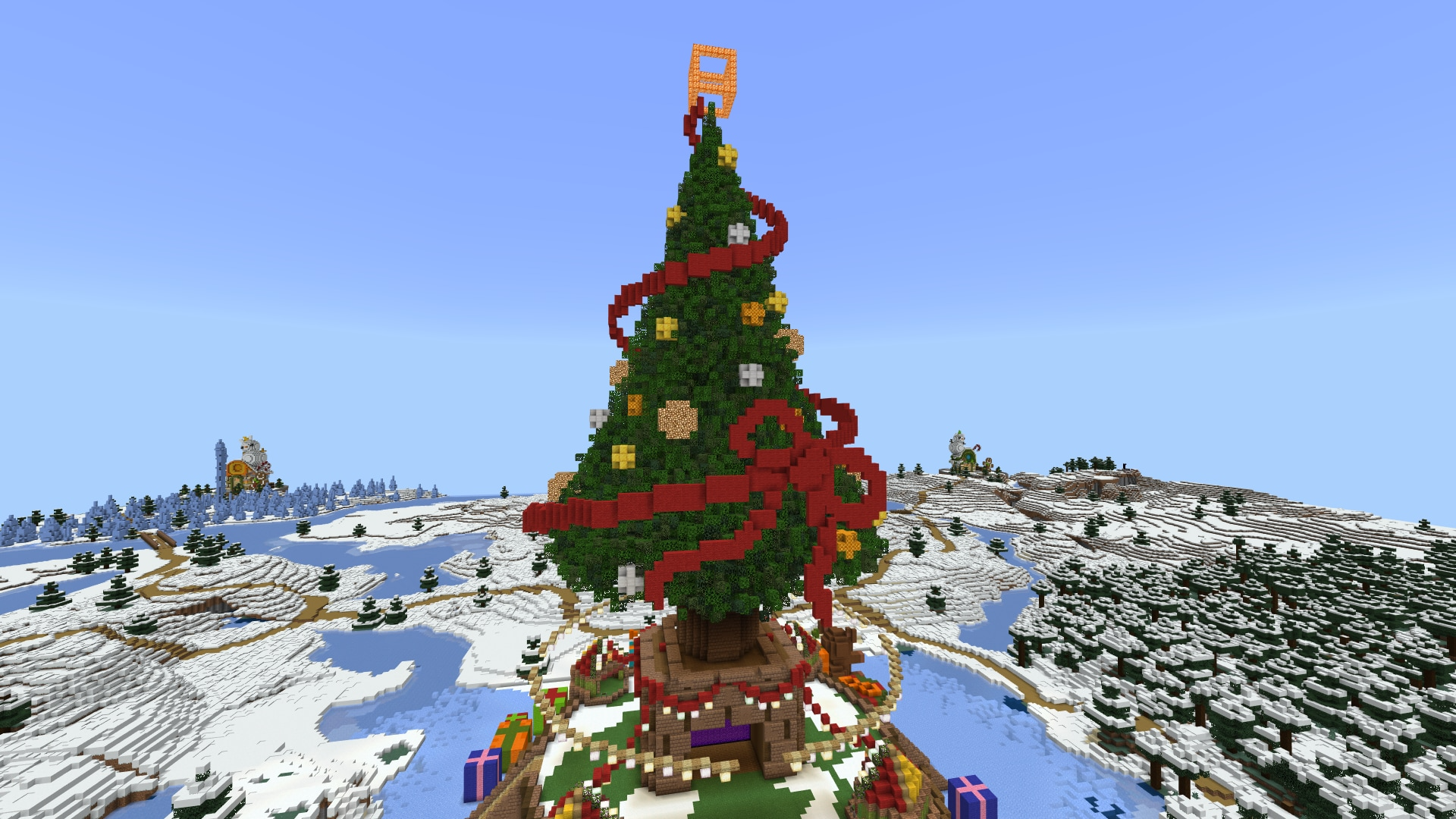 minecraft-versus-snow-island-battle-christmas-tree-3.png