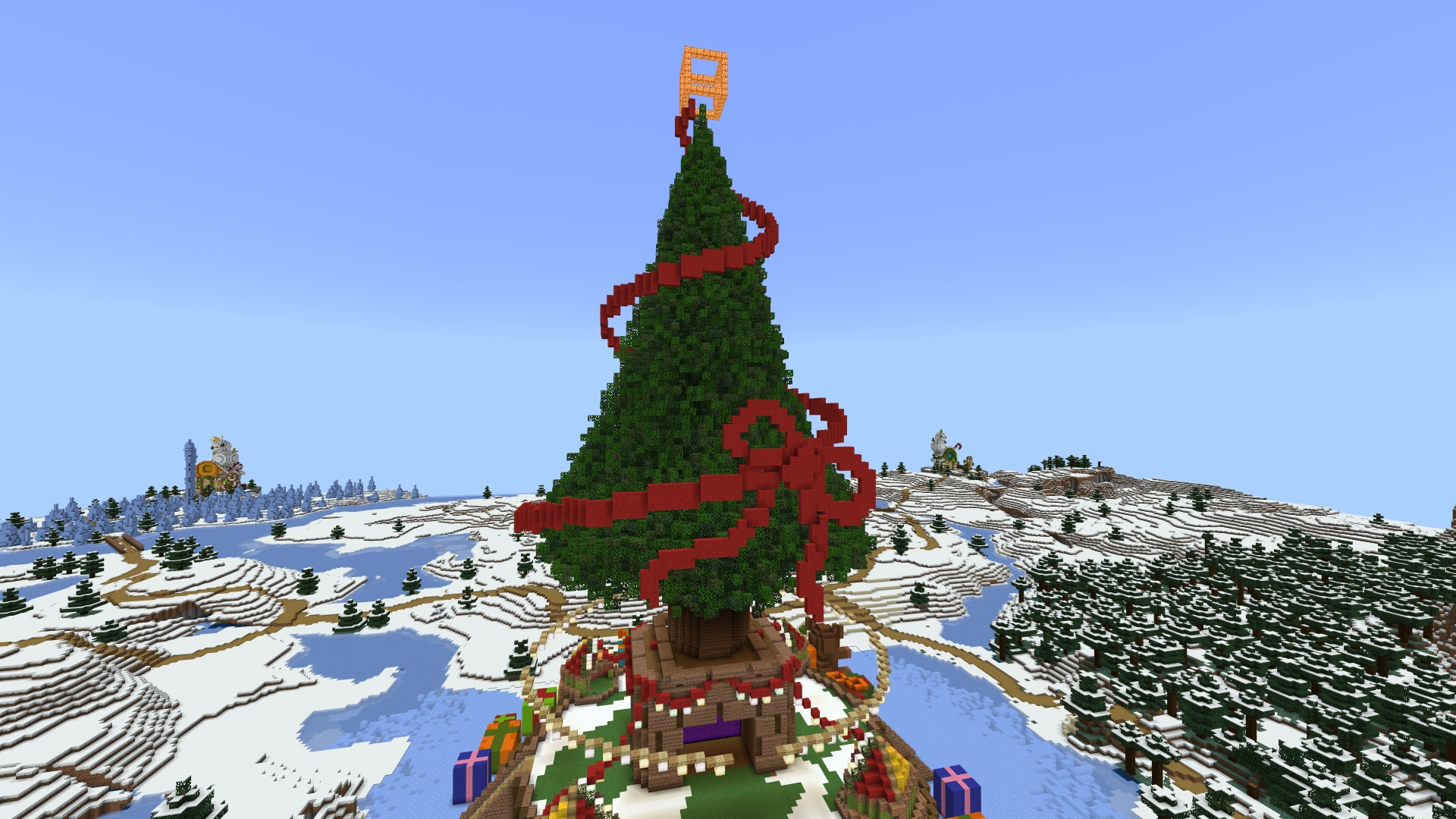 minecraft-versus-snow-island-battle-christmas-tree-2.png
