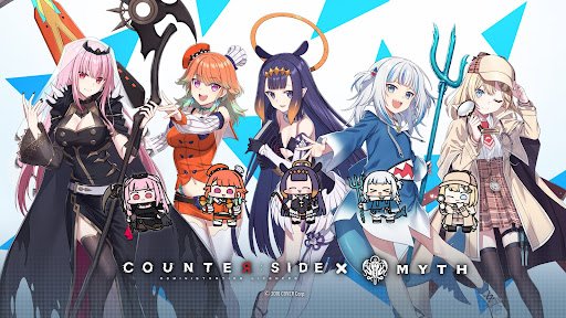 hololive English -Myth- x CounterSide Collaboration