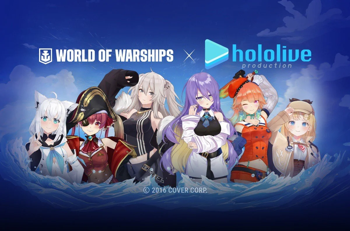 hololive production x World of Warships Collab #3 Farewell Sale