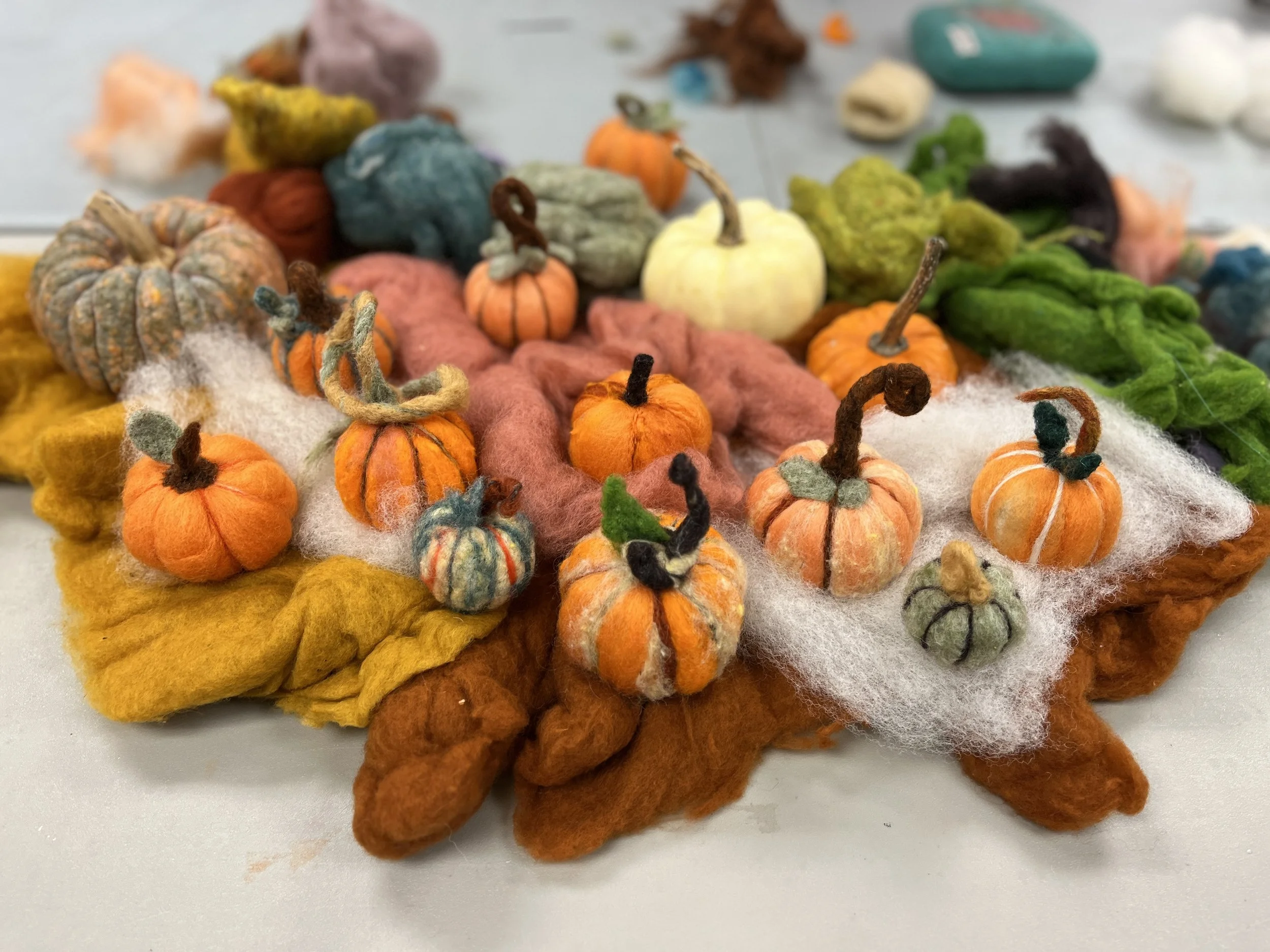 Pumpkin Felting Workshop with Isabel Stearns