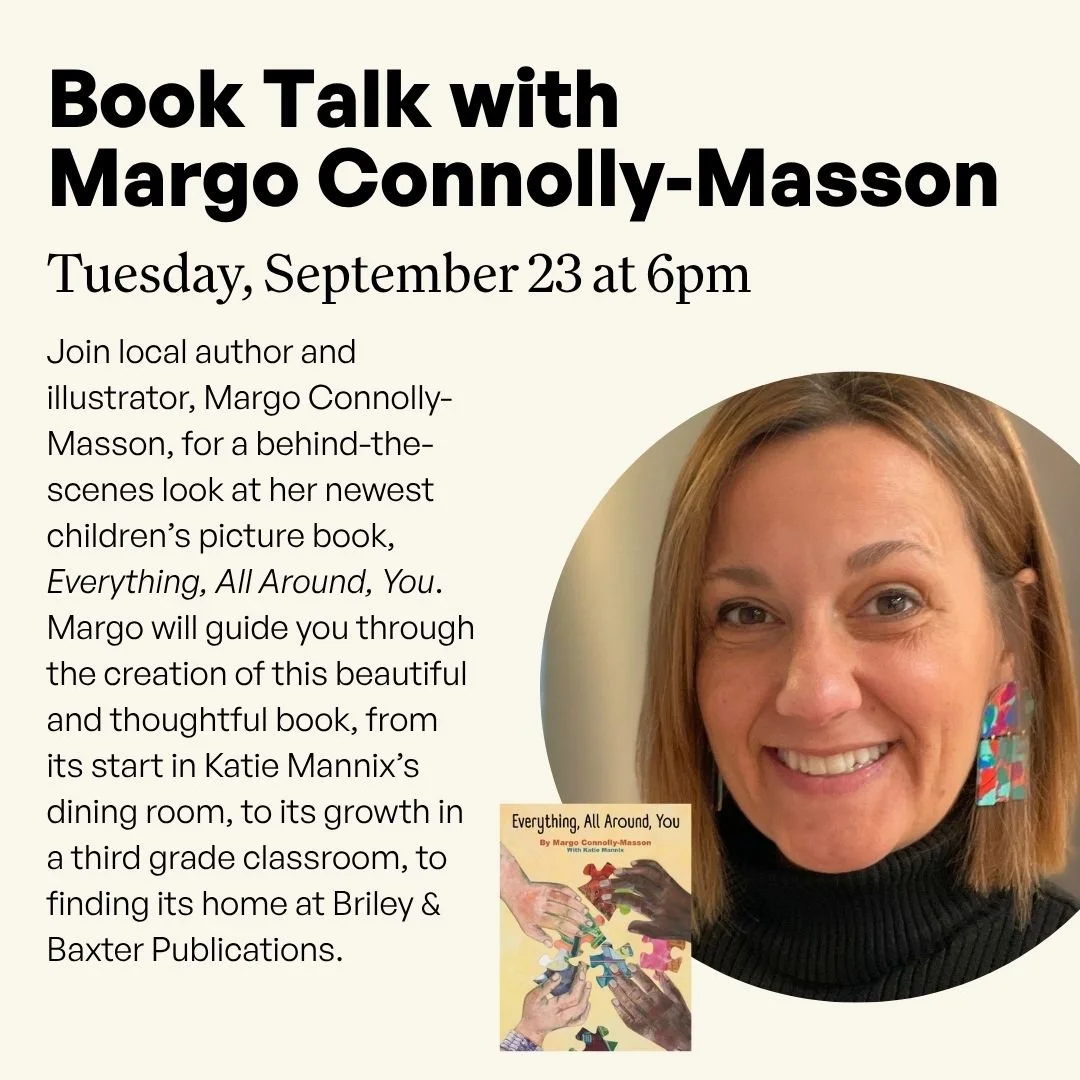 Book Talk with Margo Connolly-Masson