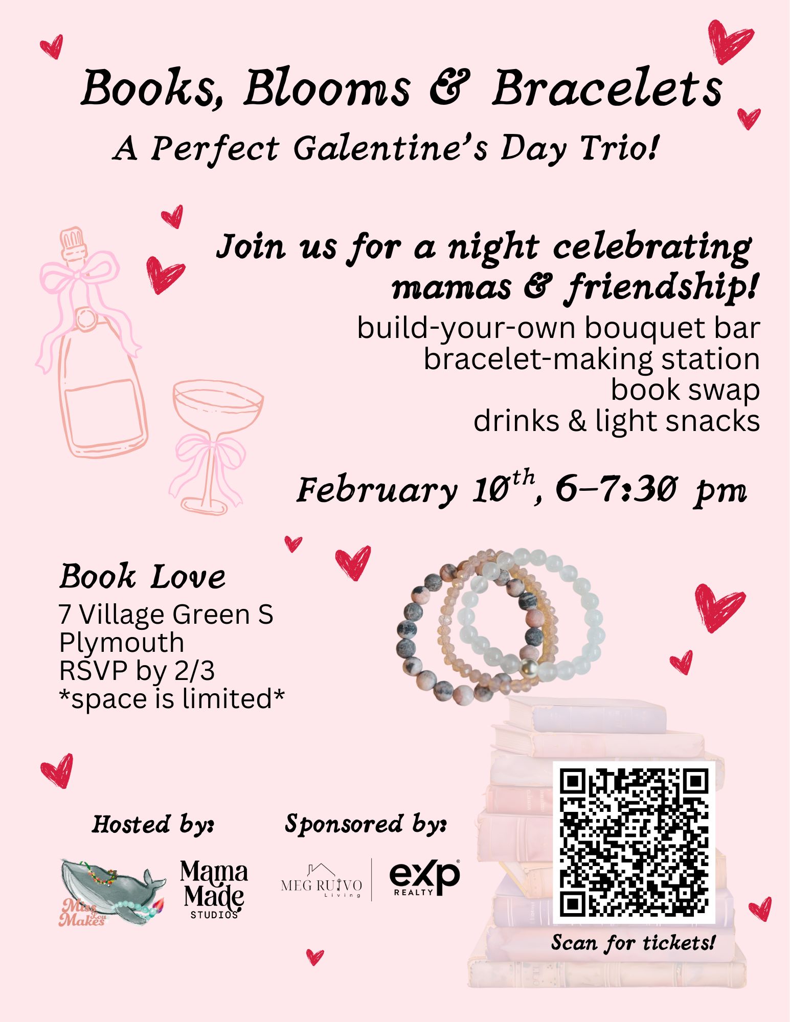 Books, Blooms &amp; Bracelets!