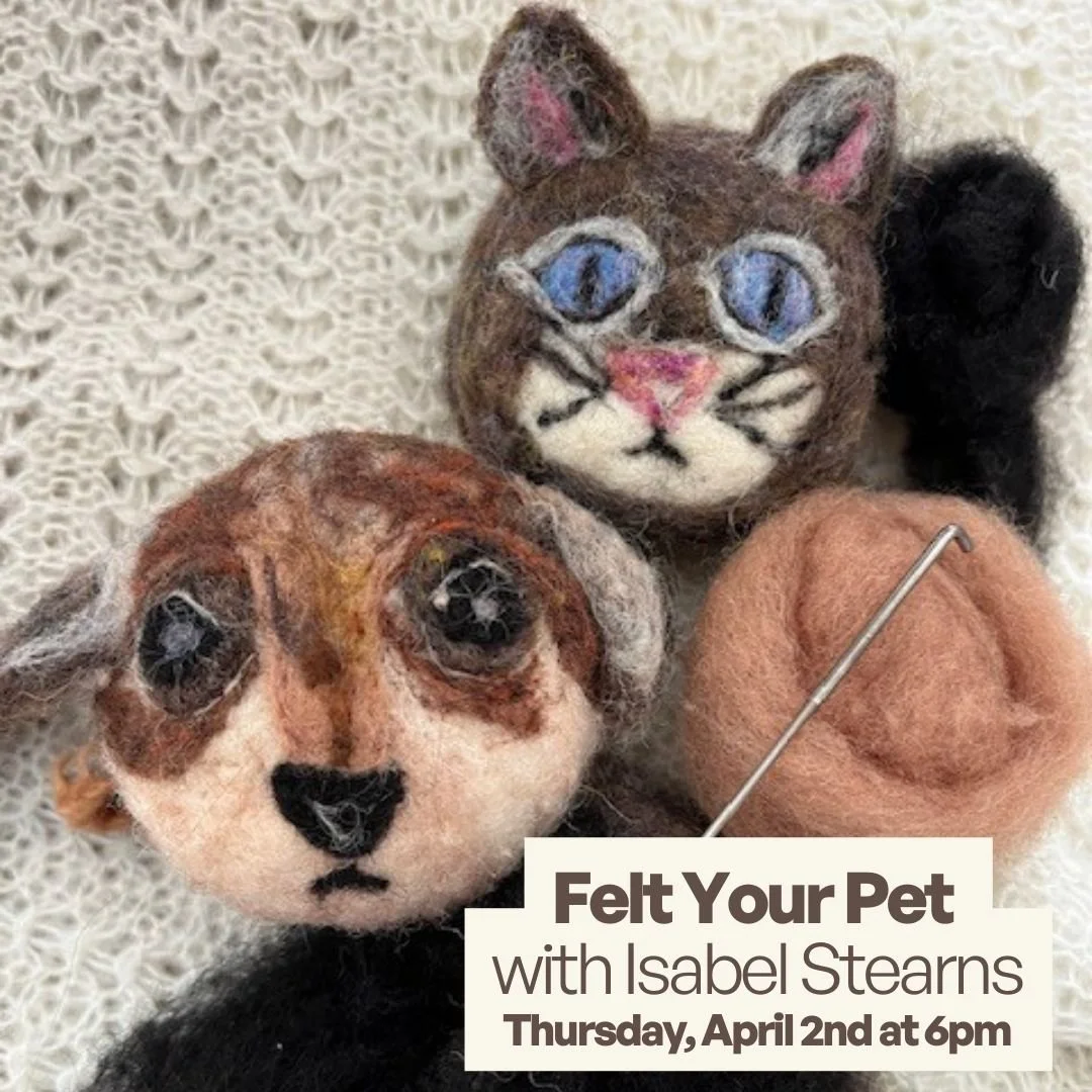 Felt Your Pet with Isabel Stearns