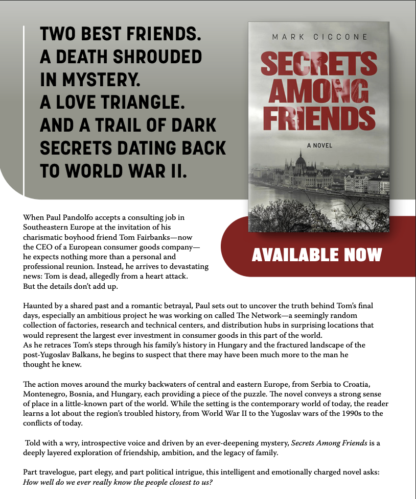 Book with Mark Ciccone