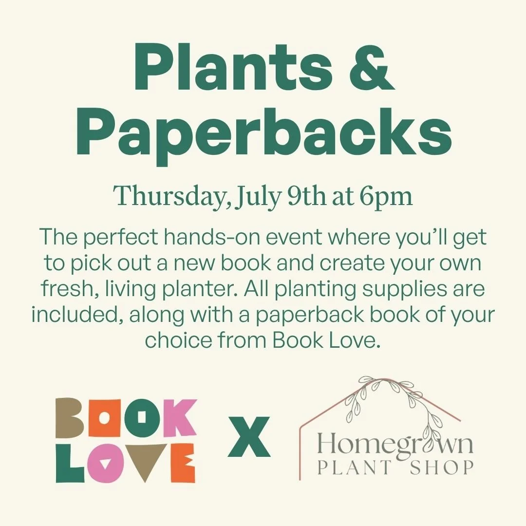 Plants &amp; Paperbacks