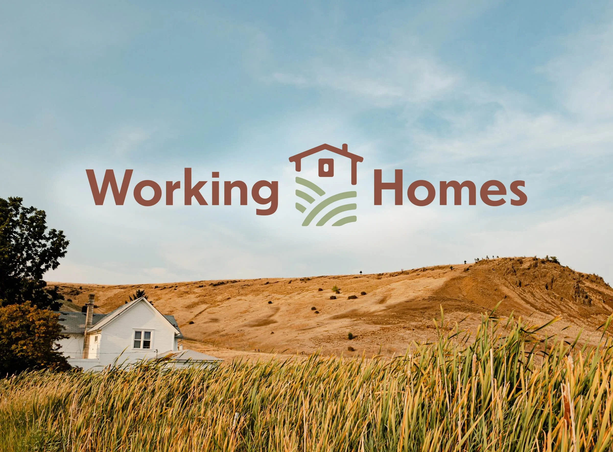 Working Homes logo rural house