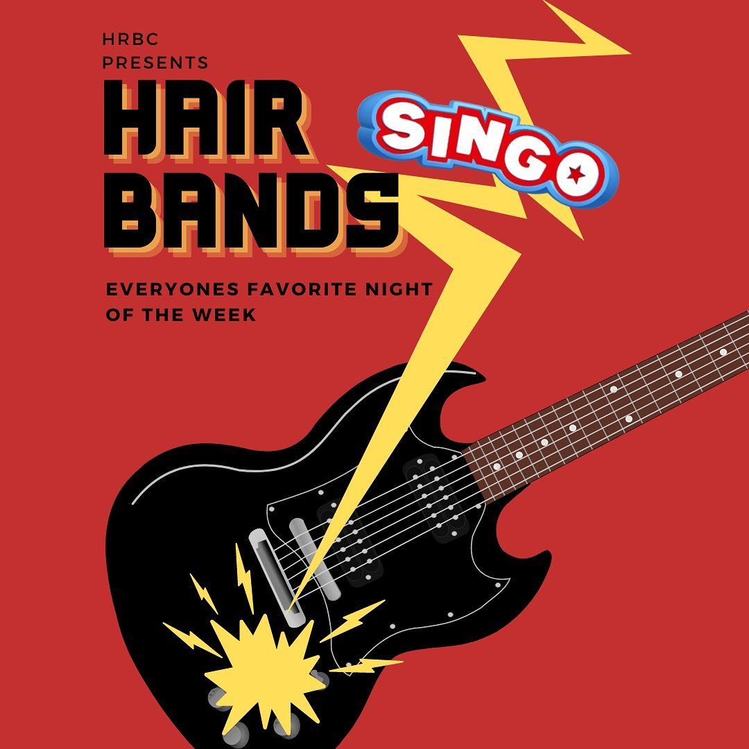 It&rsquo;s time once again for everyone&rsquo;s favorite night of the week&hellip; THURSDAY NIGHT SINGO! This week&rsquo;s theme is Hair Bands. The game will start rocking at 7pm. As always it&rsquo;s free to play, with prizes up for grabs. 

Taproom