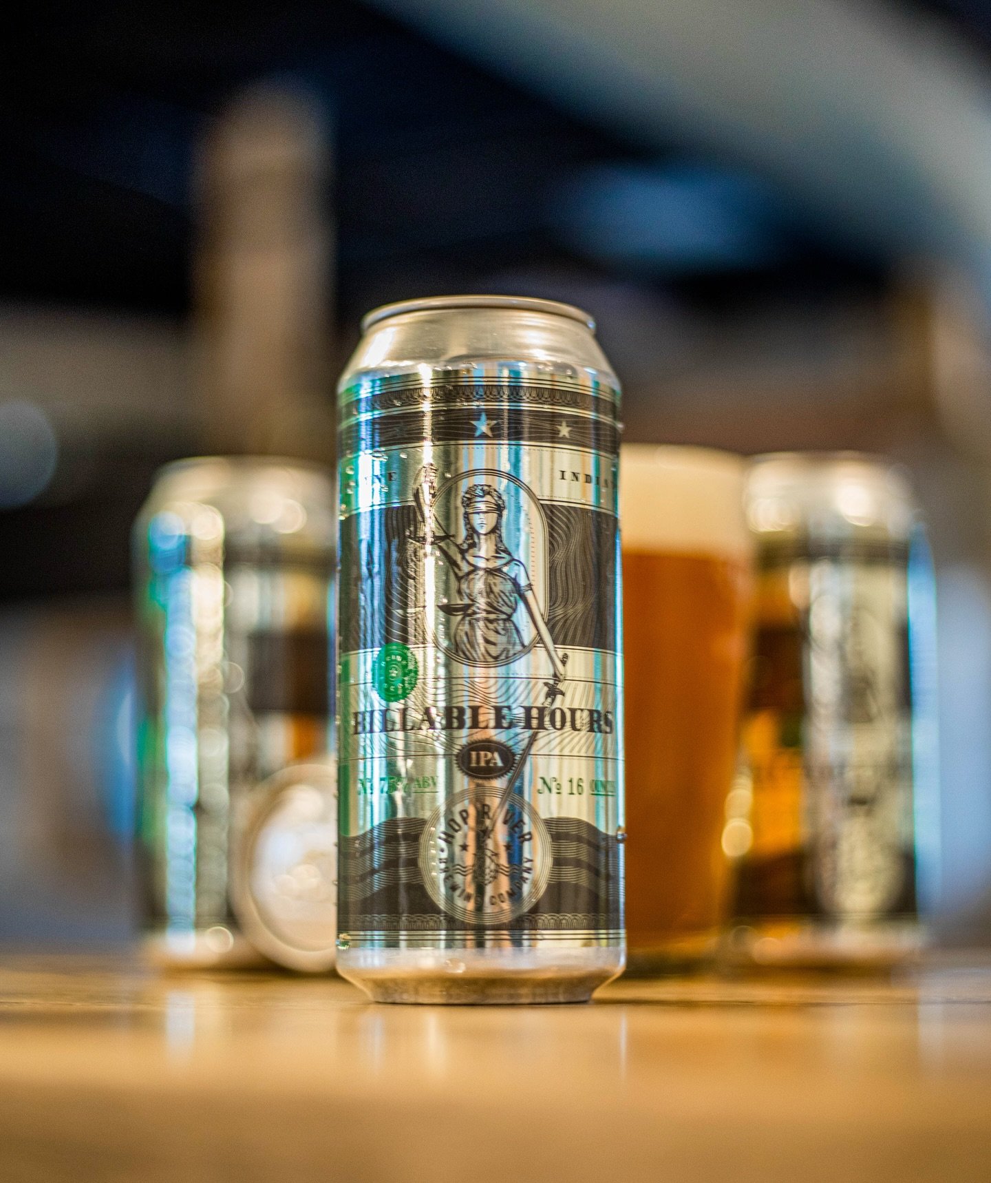 Returning Friday!
&bull;Billable Hours: A bigger and more bitter India Pale Ale. Brewed with a classic West Coast hops for a heavy pine aroma and light woodsy-pine flavor. ABV 7.1%

#ipa #westcoasthops #fortwaynebeer #fortwayneindiana #craftbeer
