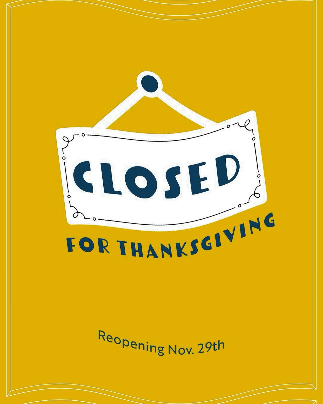 Happy Holiday! Be safe today and enjoy the company of those you&rsquo;re thankful for.

Cheers!🍻