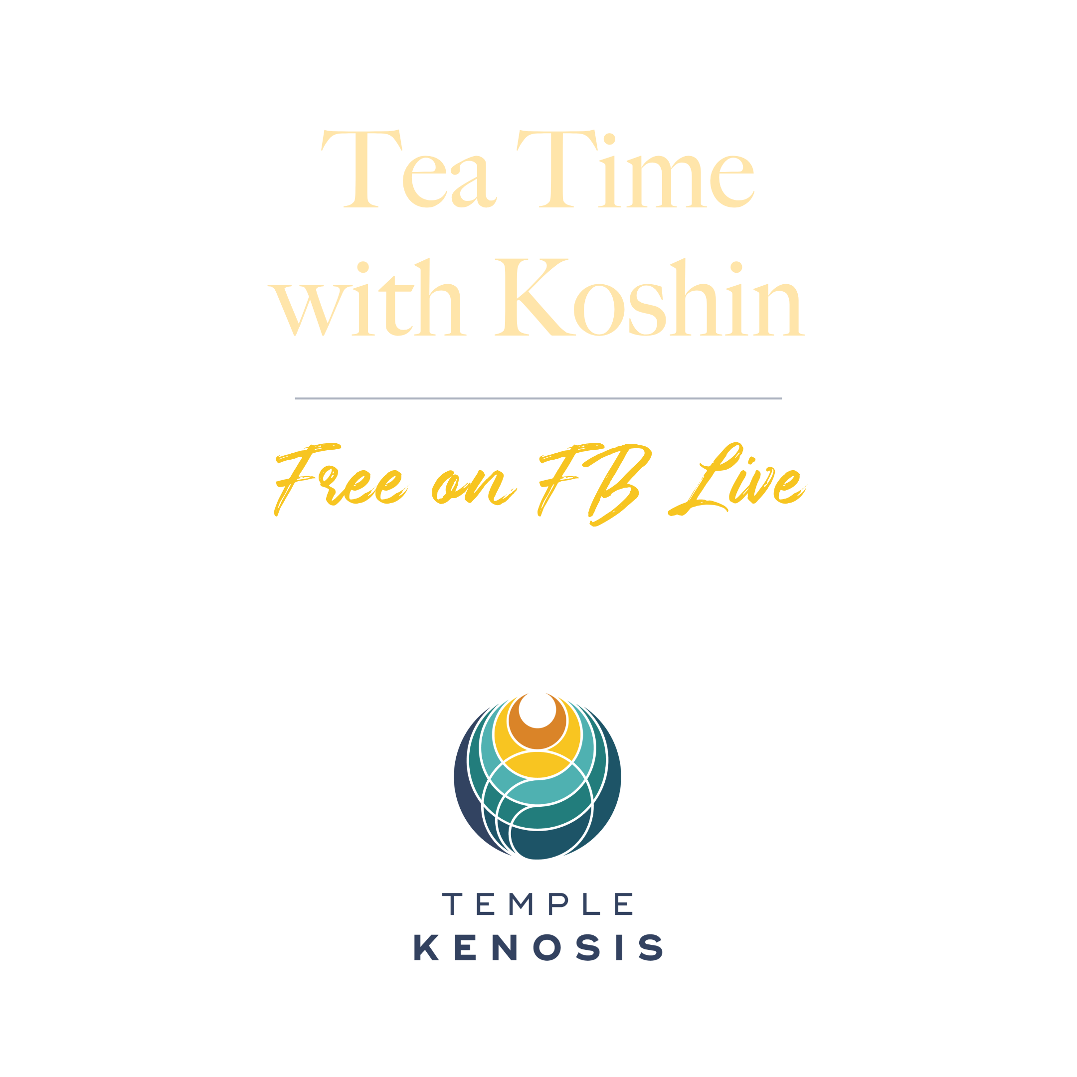 Tea Time with Koshin