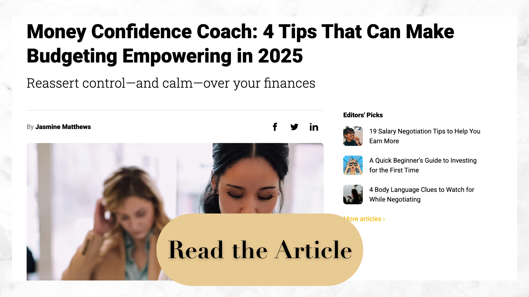 Featured on InHerSight.com