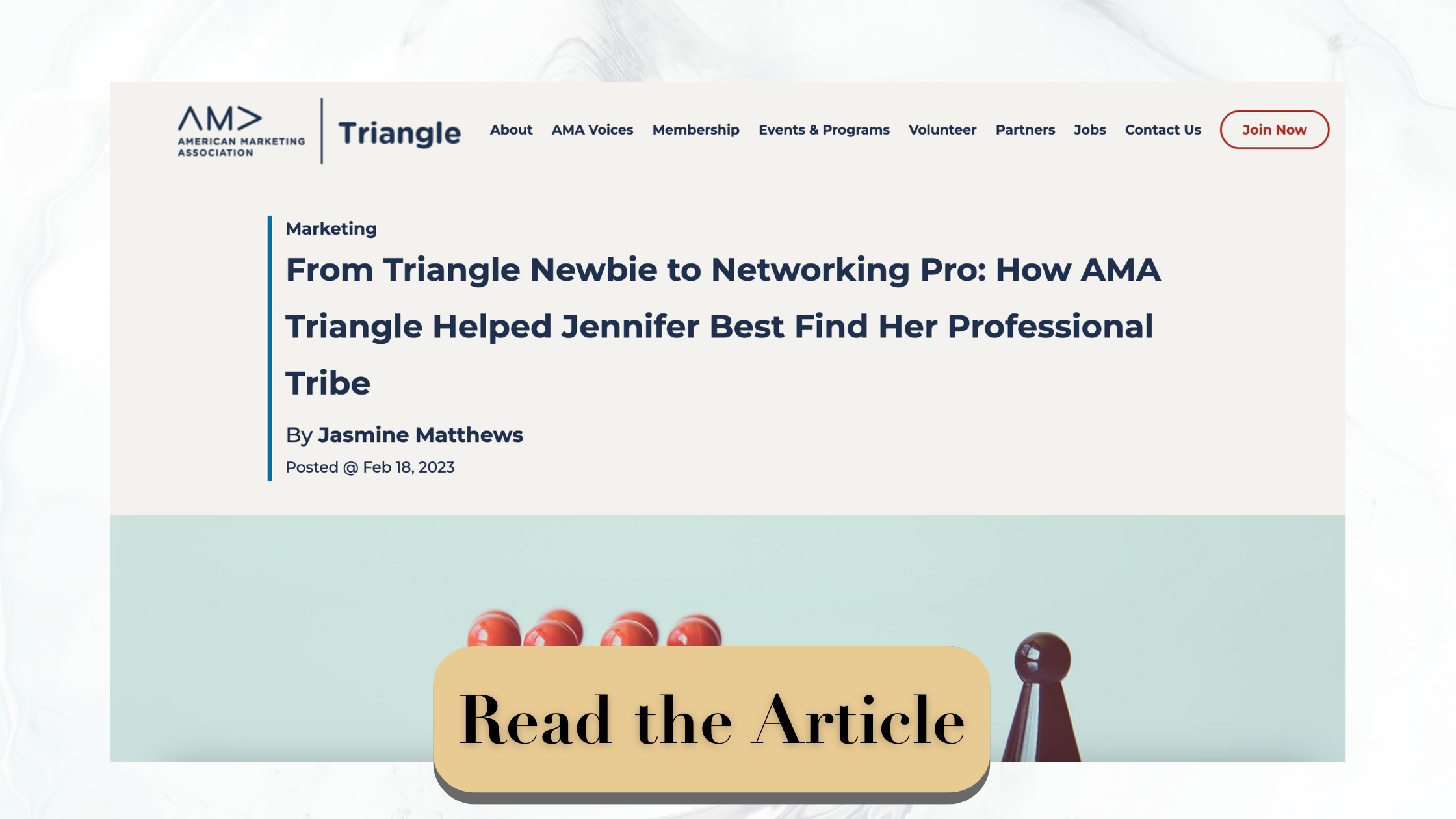 Featured on AMATriangle.org