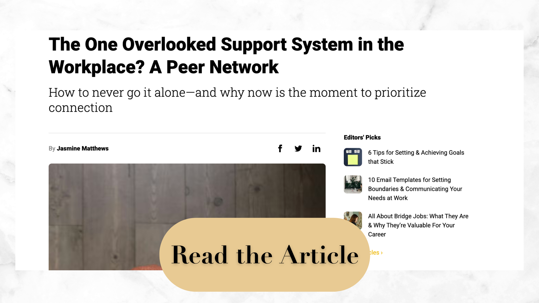 Featured on InHerSight.com