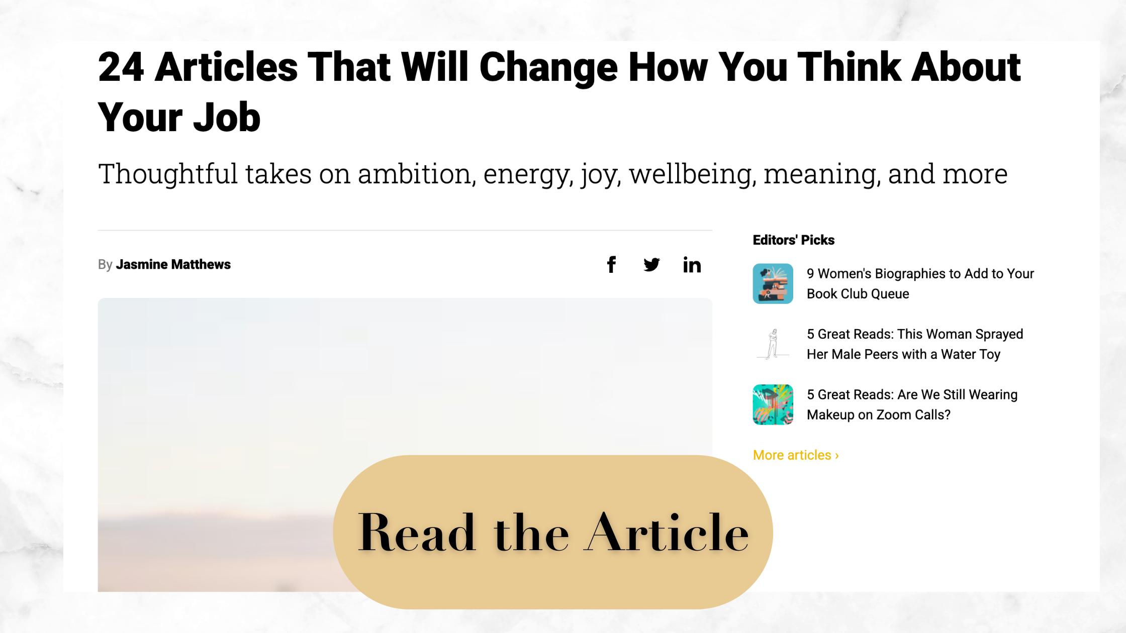 Featured on InHerSight.com