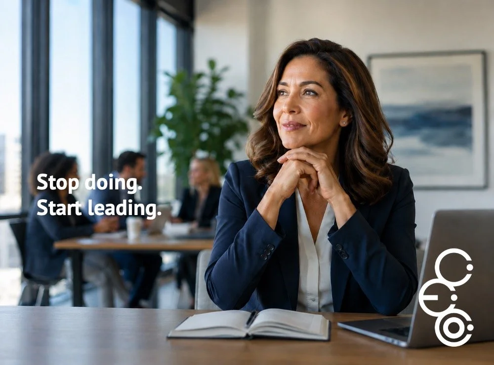 Stop doing. Start leading.