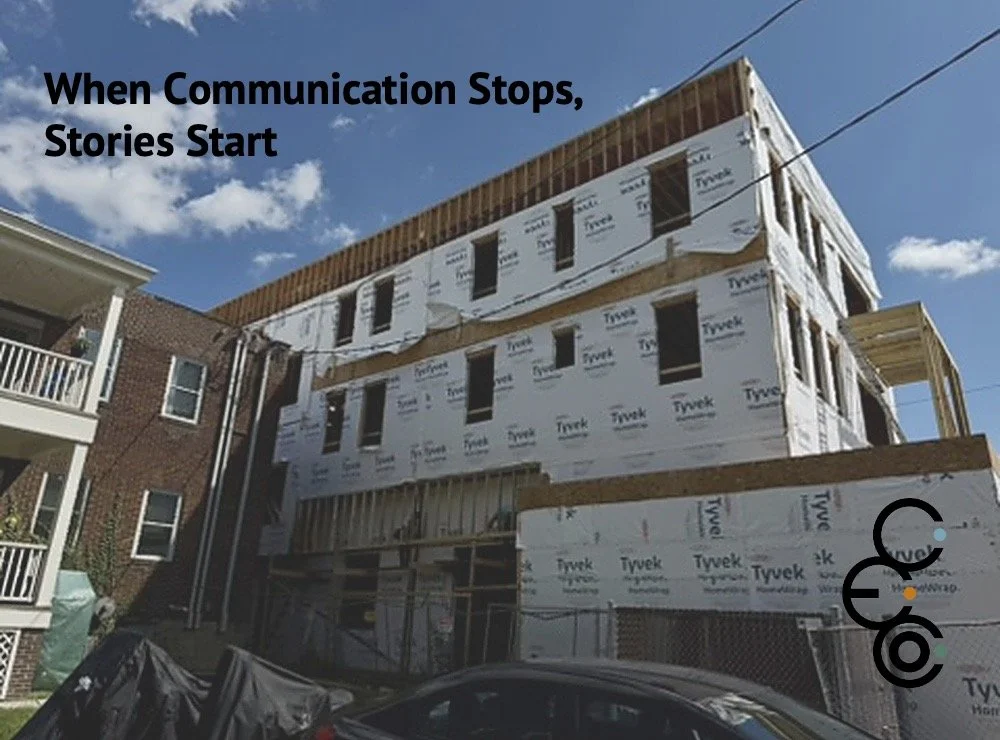 When Communication Stops, Stories Start
