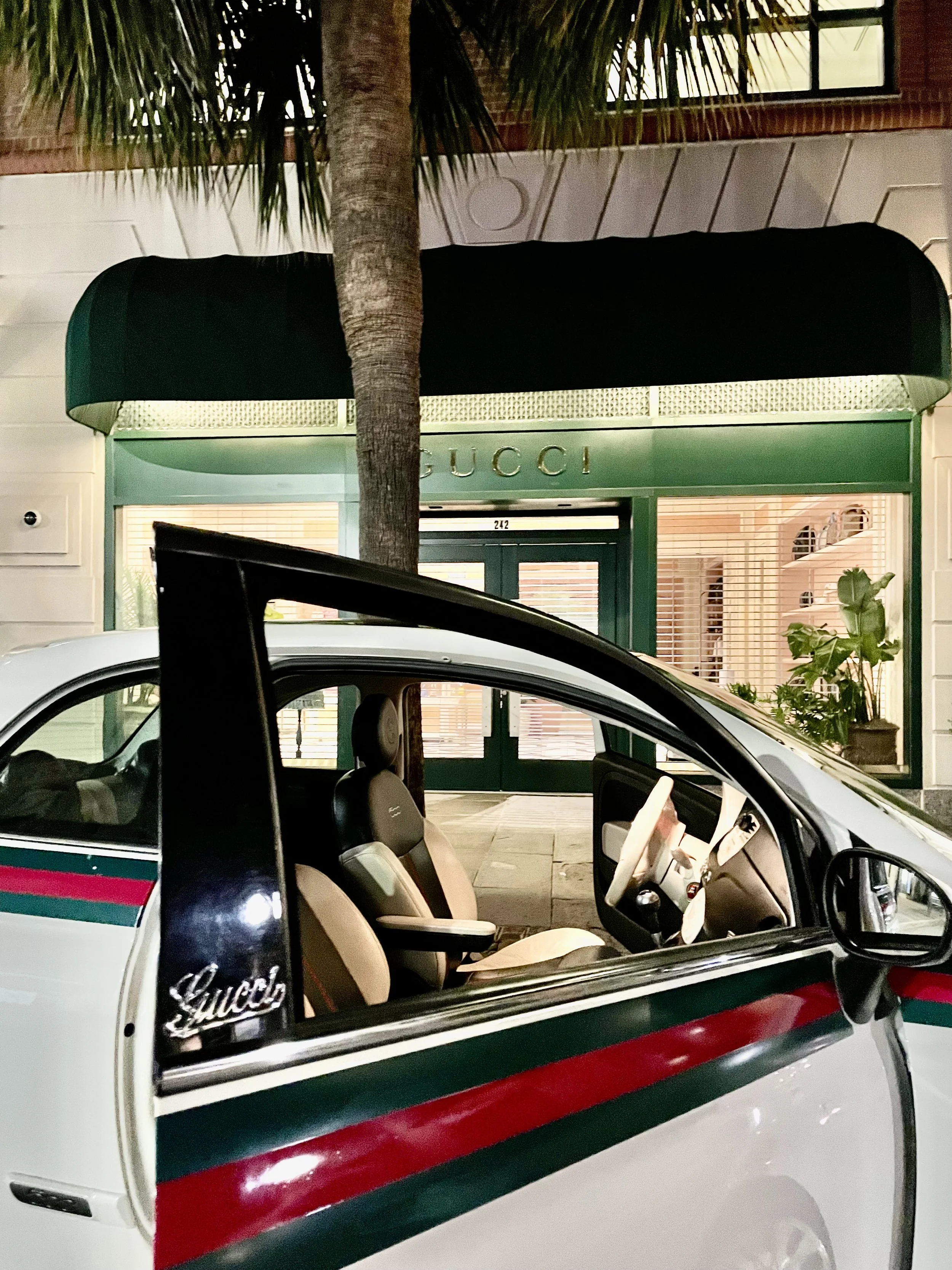 Gucci Fiat 500 King Street,Charleston SC