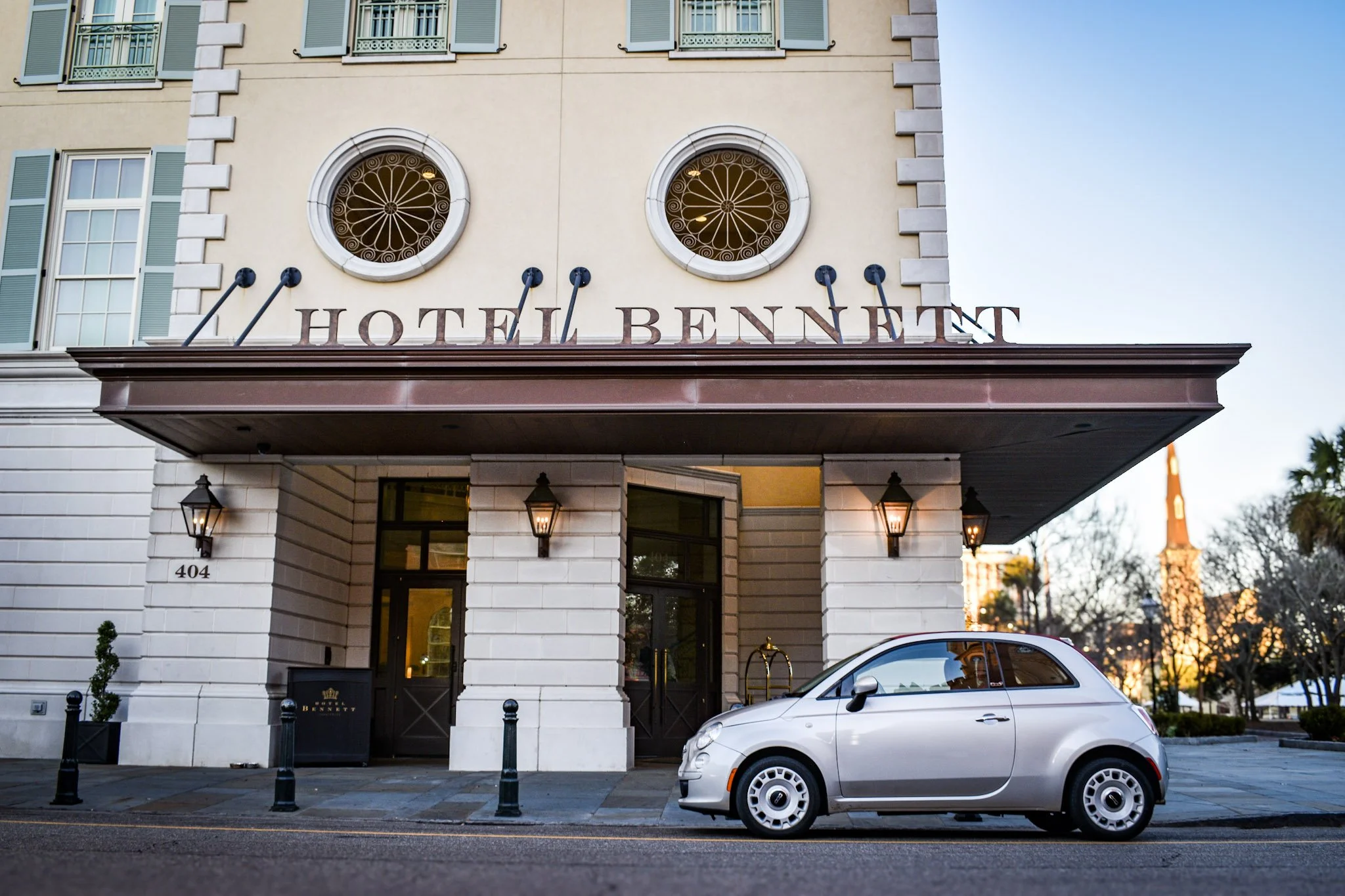 Charleston SC Fiat 500 convertible