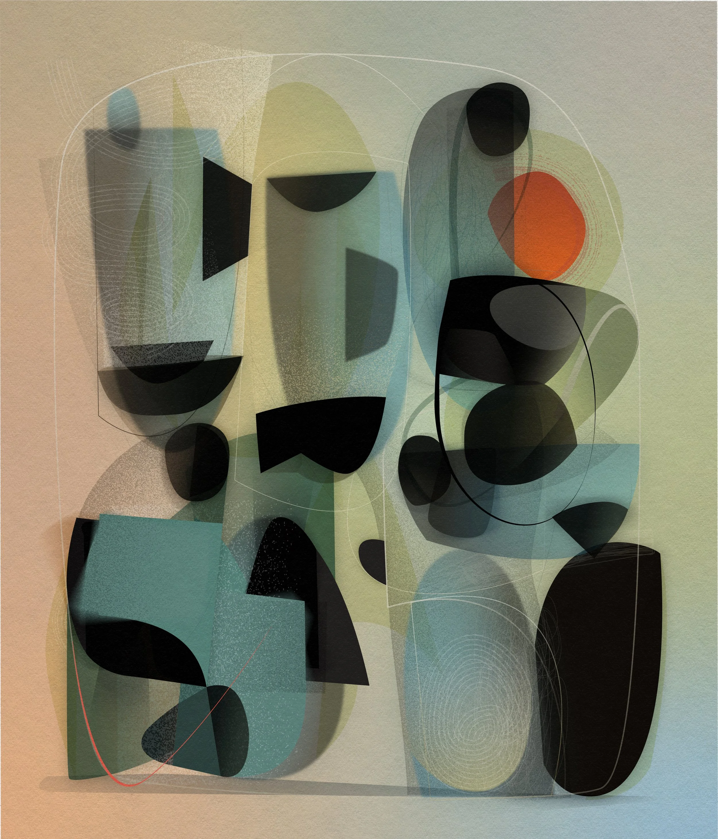 Monument Proposal #3, 2026 • Giclée Print • 13 x 11 • Edition of 10