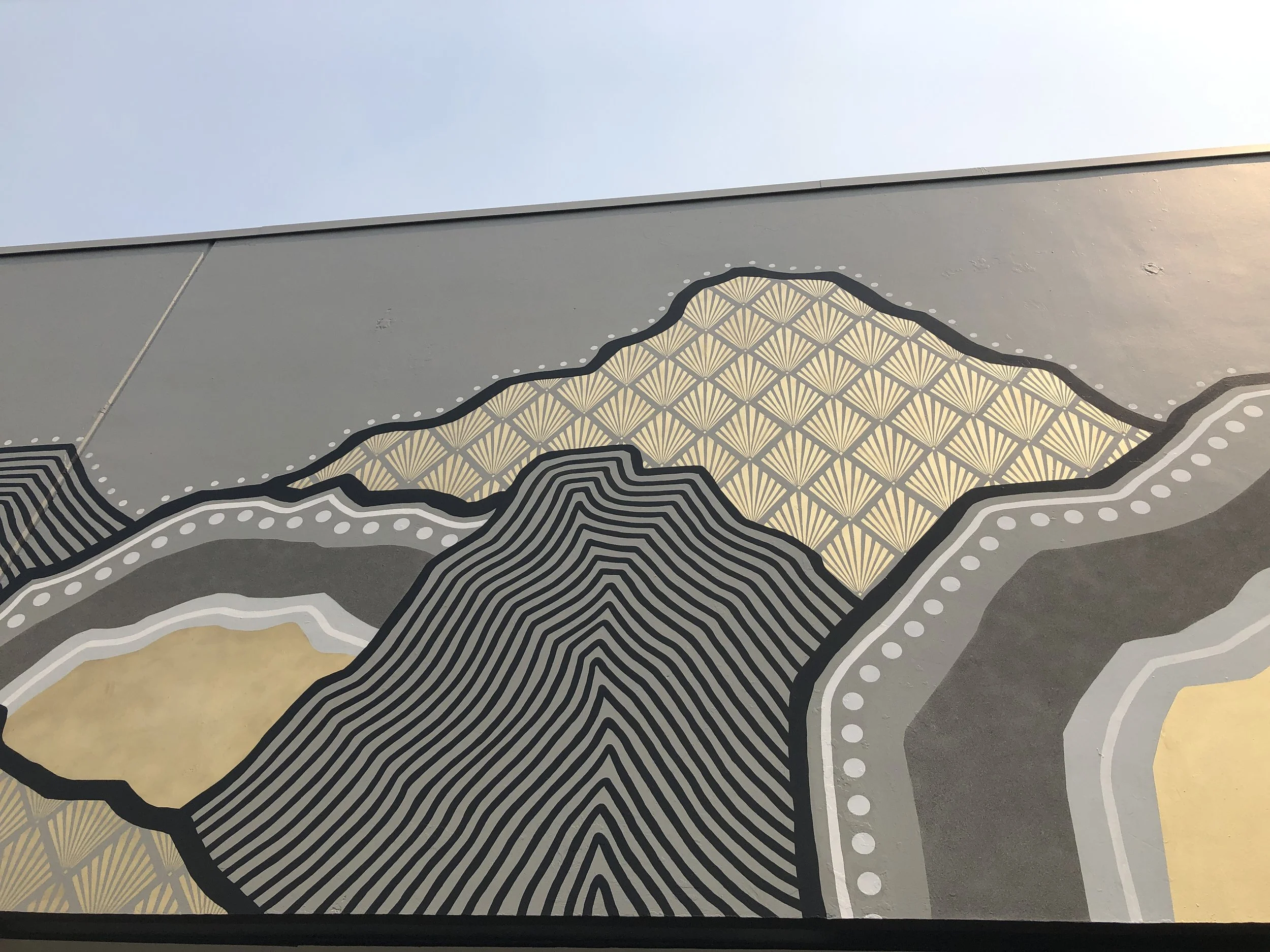 Mural for a commercial building, Reno, NV, 2021
50’ x 15’