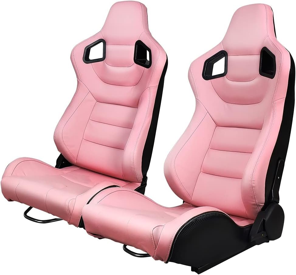 IKON MOTORSPORTS - Pink Racing Seat Pair