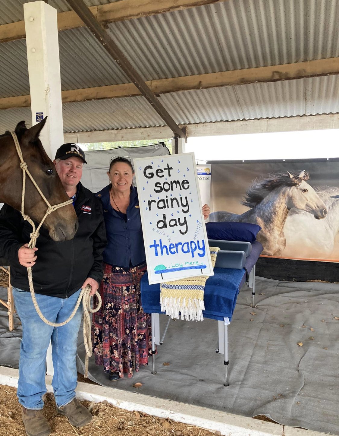 Rainy days at Chinchilla with Neil Stronach