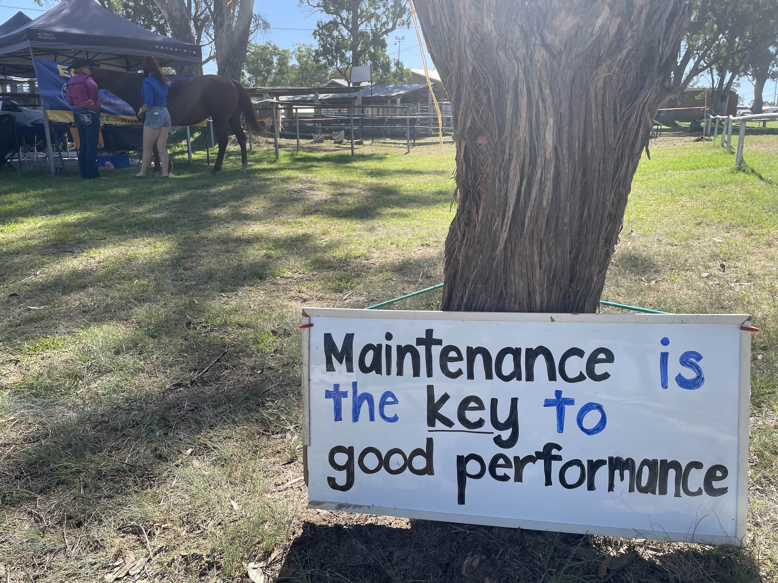 Maintenance is key!