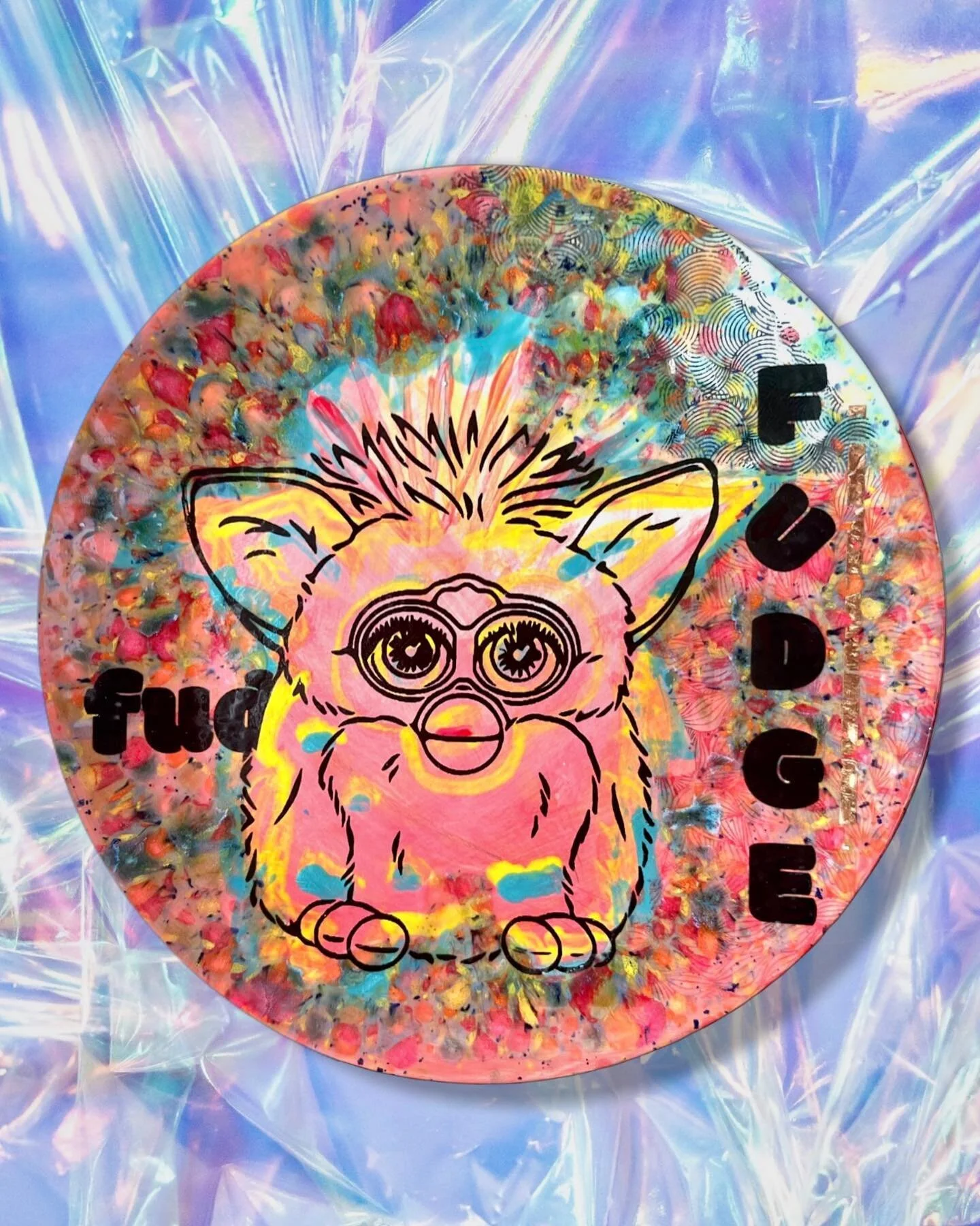did you know in 1999 Furbies were officially banned by the NSA with concerns that they could record &amp; possibly repeat confidential information? mine just used profanity &amp; talked in the middle of the night.. 

i call this one
&quot;MOM! FURBY 