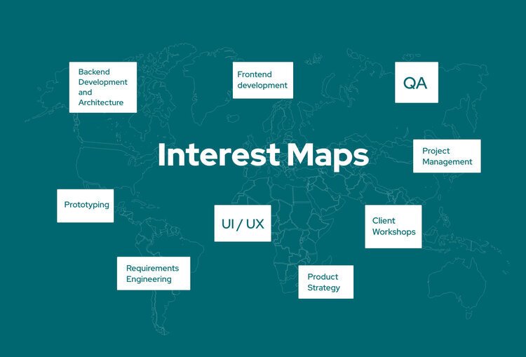 Interest Maps: 7 Positive effects of visualizing the interests of your team