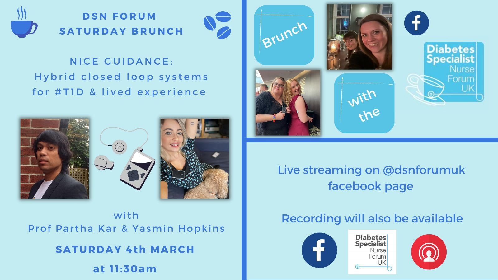 DSN Forum UK to host Saturday Brunch with Professor Partha Kar and Yasmin Hopkins