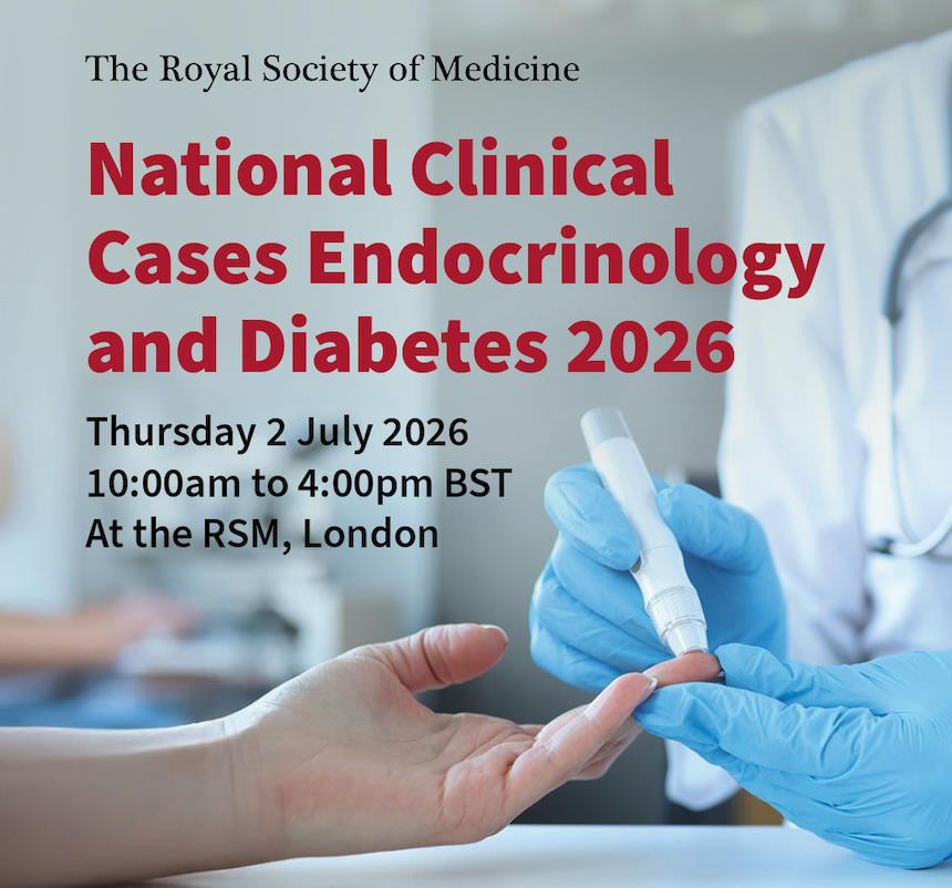 Diabetes and endocrinology to be explored at Royal Society of Medicine meeting