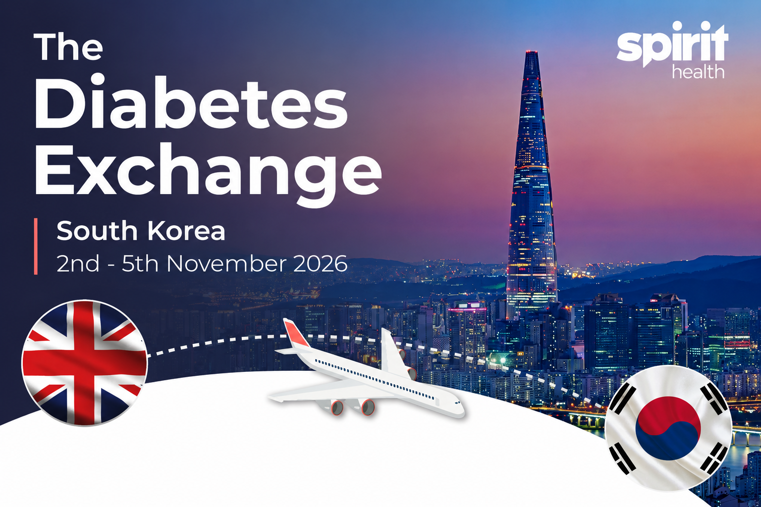 Applications open for a fully funded place on The 2026 Diabetes Exchange – South Korea
