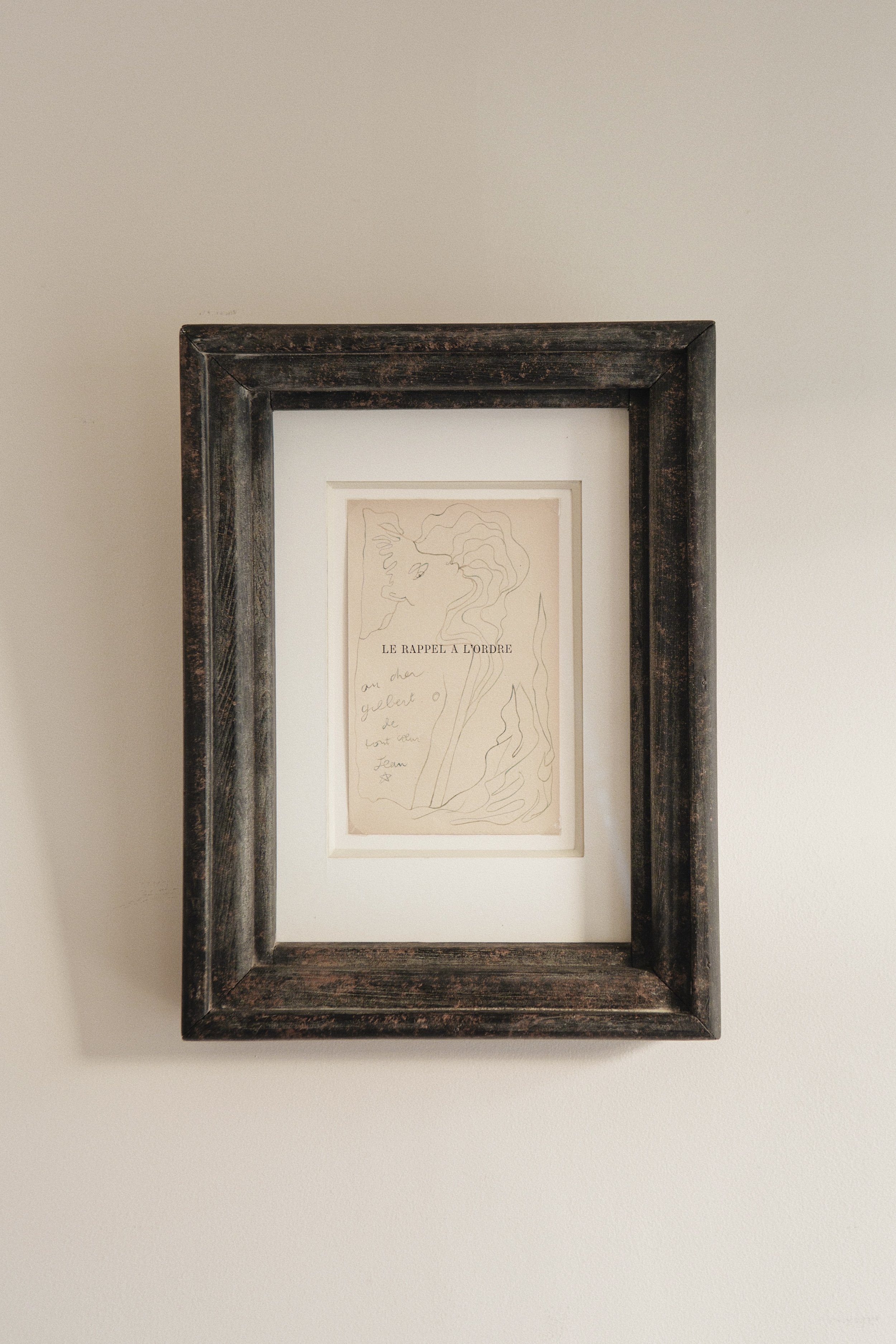 Jean Cocteau (1889 – 1963) Drawing