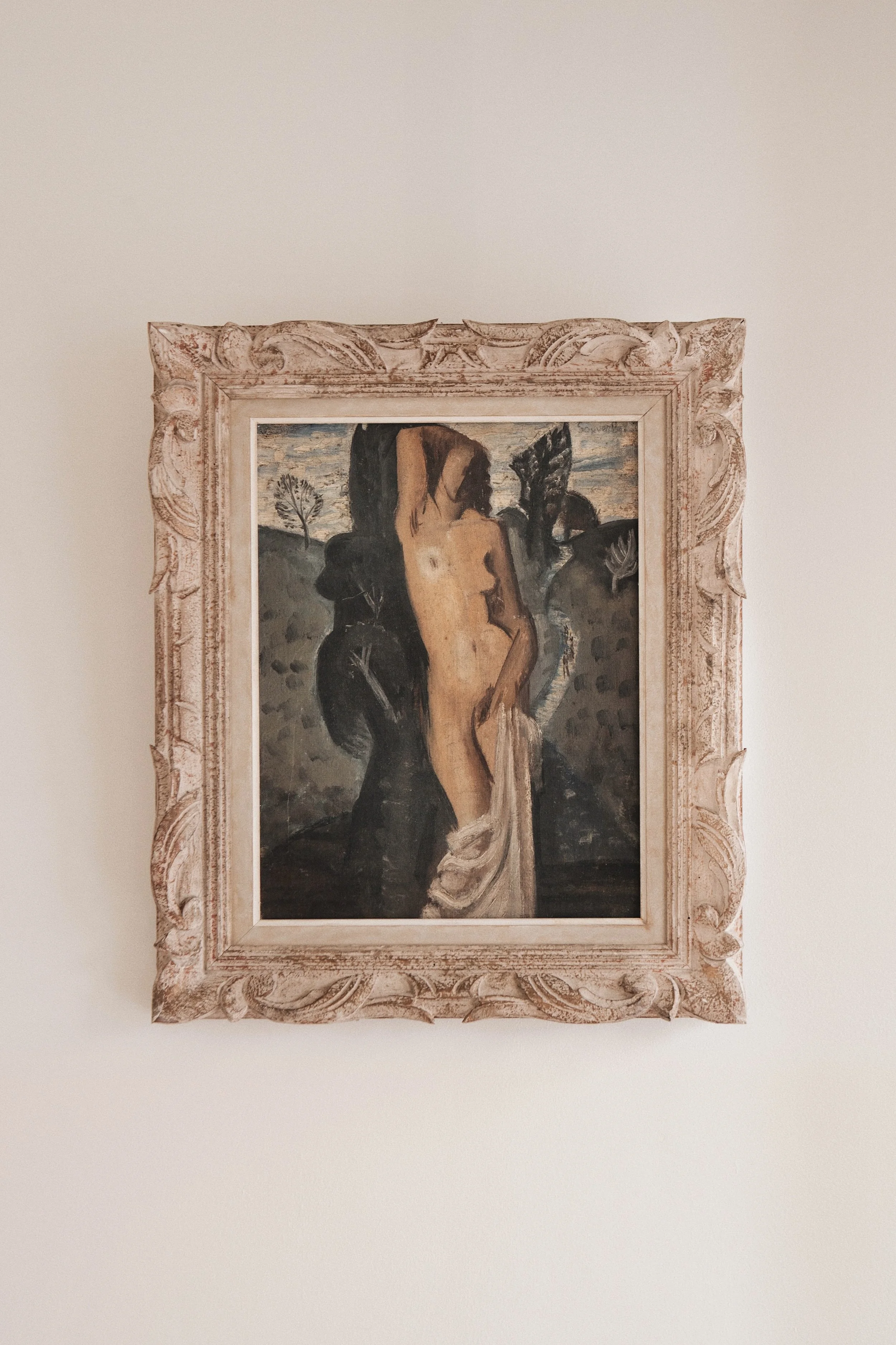 Nude in a Landscape by Jean Souverbie (1891-1981)