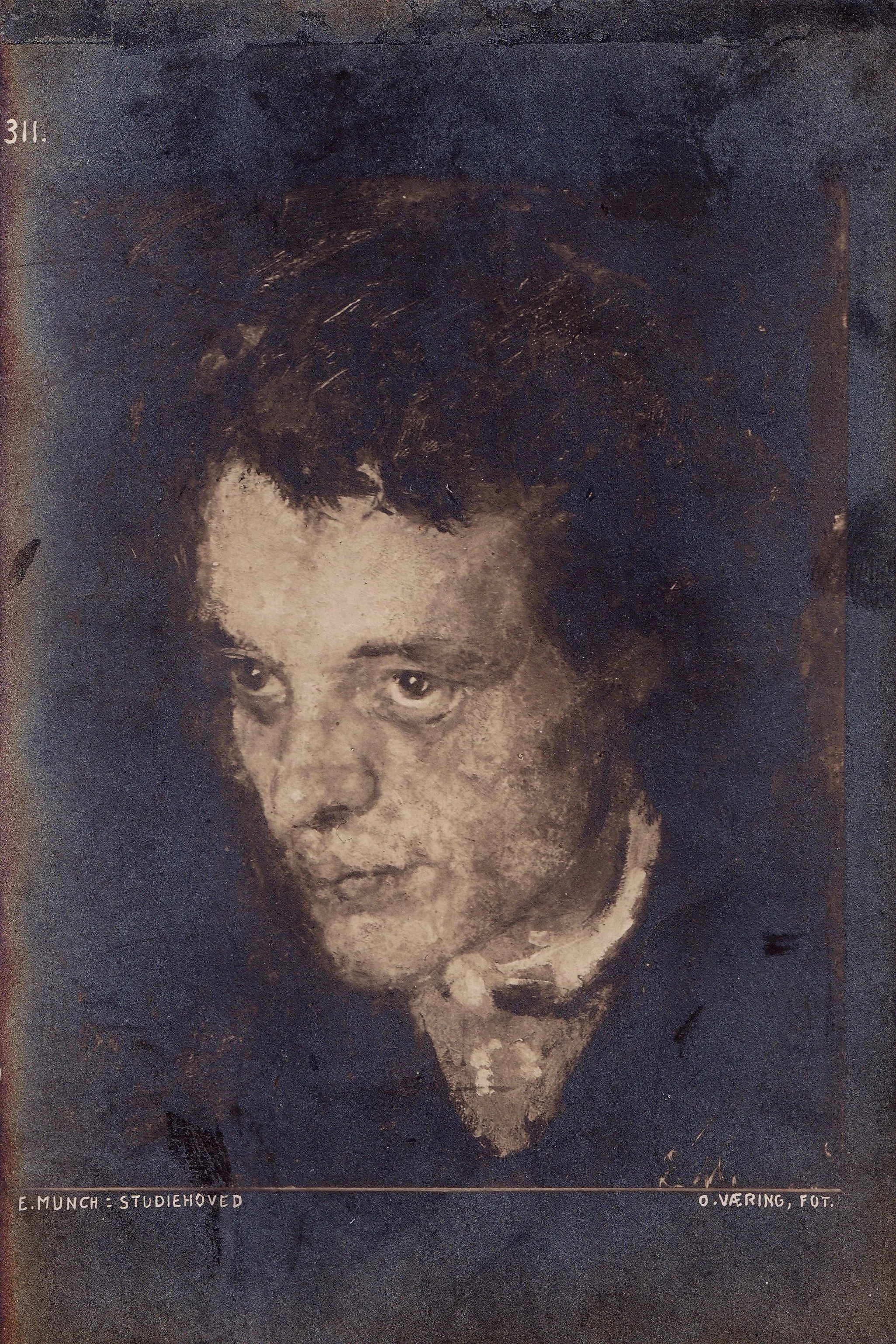 Edvard Munch (1863–1944) Postcard Letter