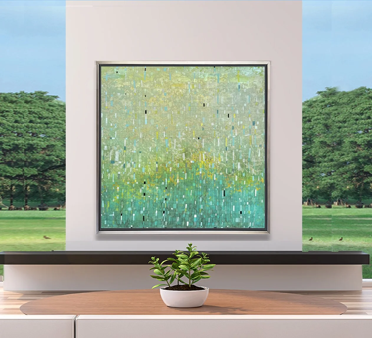 Paintings with a height of over 36"