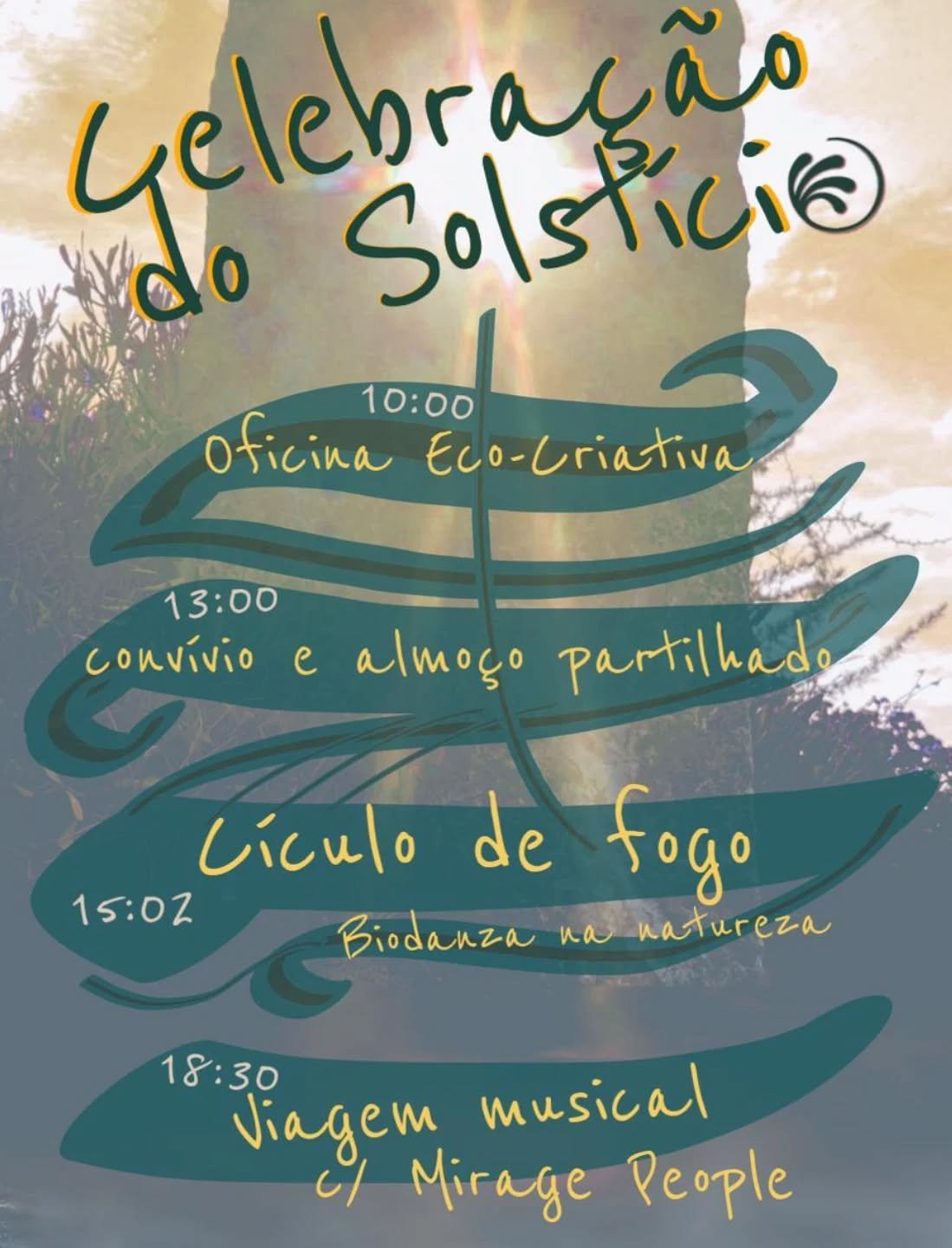 Solst&iacute;cio de Inverno | 21 de Dezembro 2025

O Moinho do Gentil abre as portas &agrave; comunidade para a celebra&ccedil;&atilde;o deste novo ciclo. 

📍Contata para receberes mais informa&ccedil;&otilde;es. 

Reserva o teu lugar por mensagem p