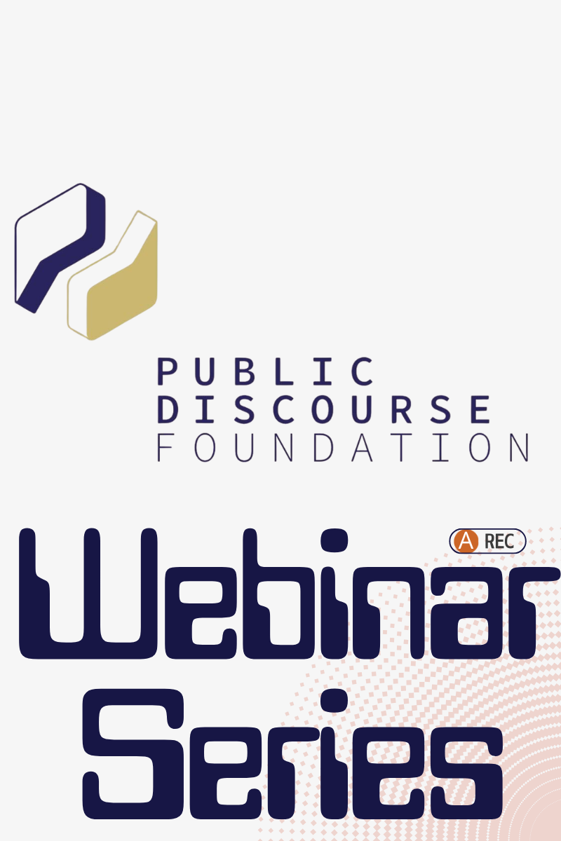 INACH Webinar Series: Welcoming Public Discourse Foundation (PDF)