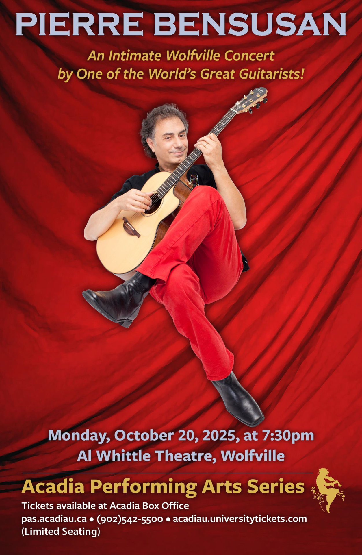 Pierre Bensusan — 7:30pm