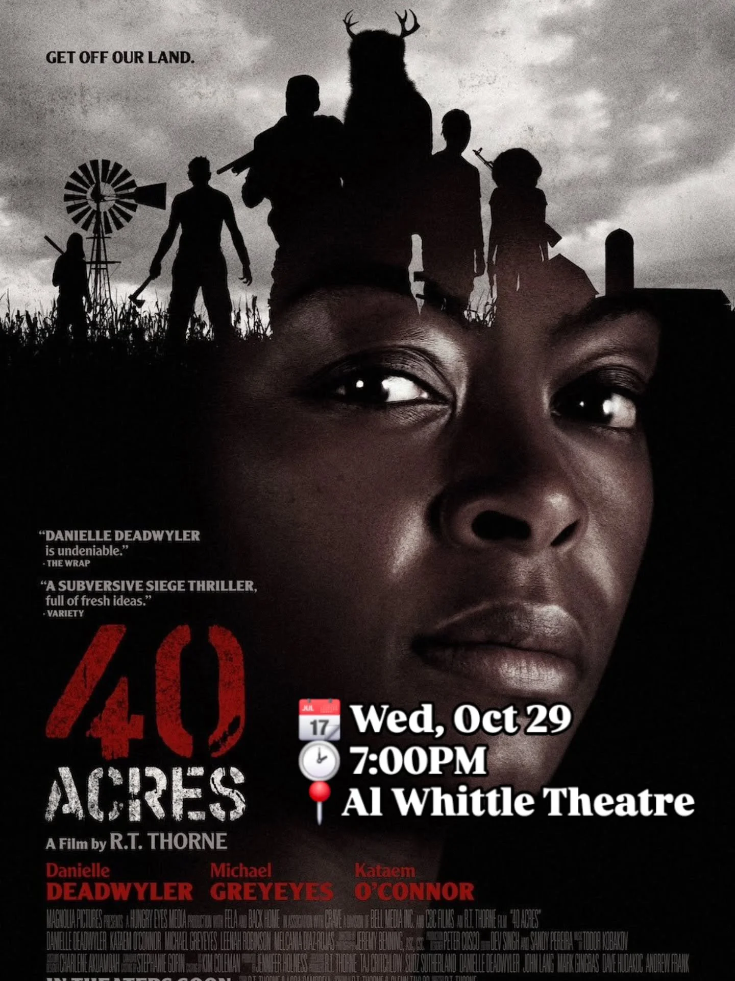 Hailey Freeman and her family are the last descendants of African American farmers who settled in rural Canada after the Civil War. In a famine-decimated near future, they now struggle to safeguard their farm, as they make one last stand against a vi