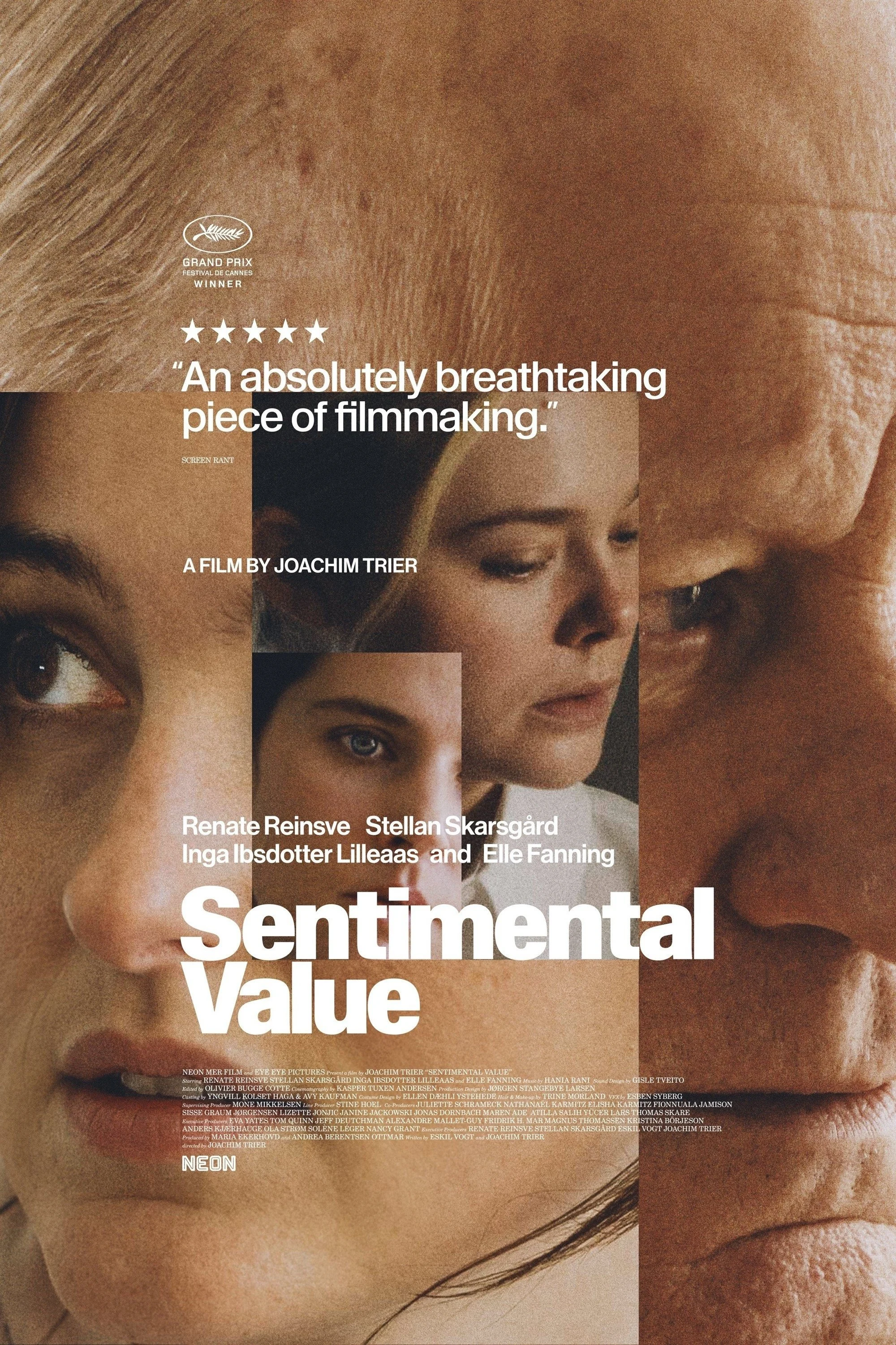 Sentimental Value — 4pm &amp; 7pm