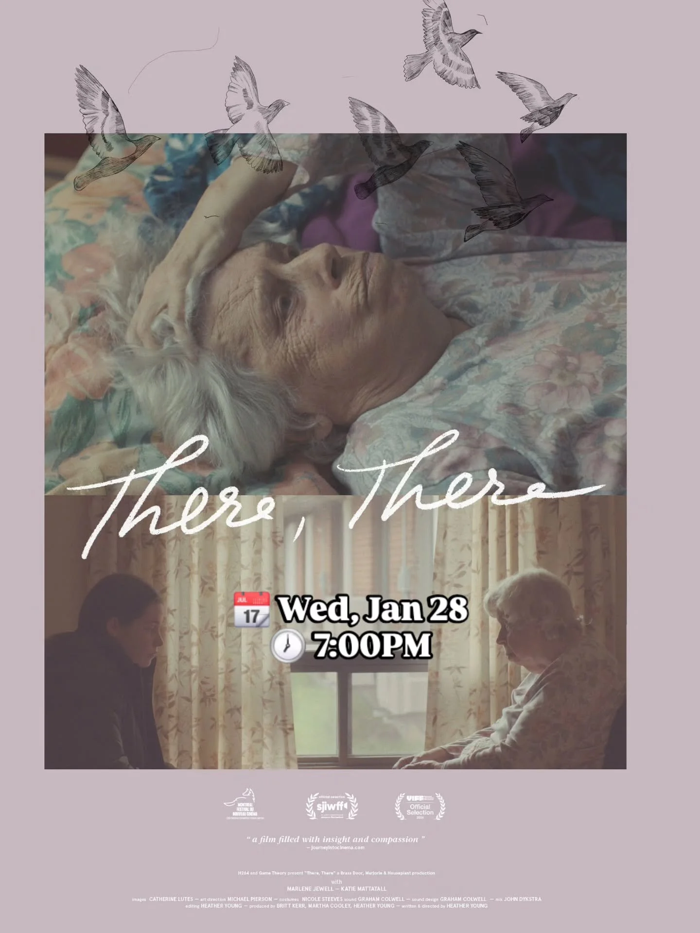There, There tells the parallel stories of Ruth, an elderly woman with dementia obsessed with feeding the neighbourhood birds, and Shannon, her young homecare worker who is pregnant and has been deserted by the baby&rsquo;s father. The two women find