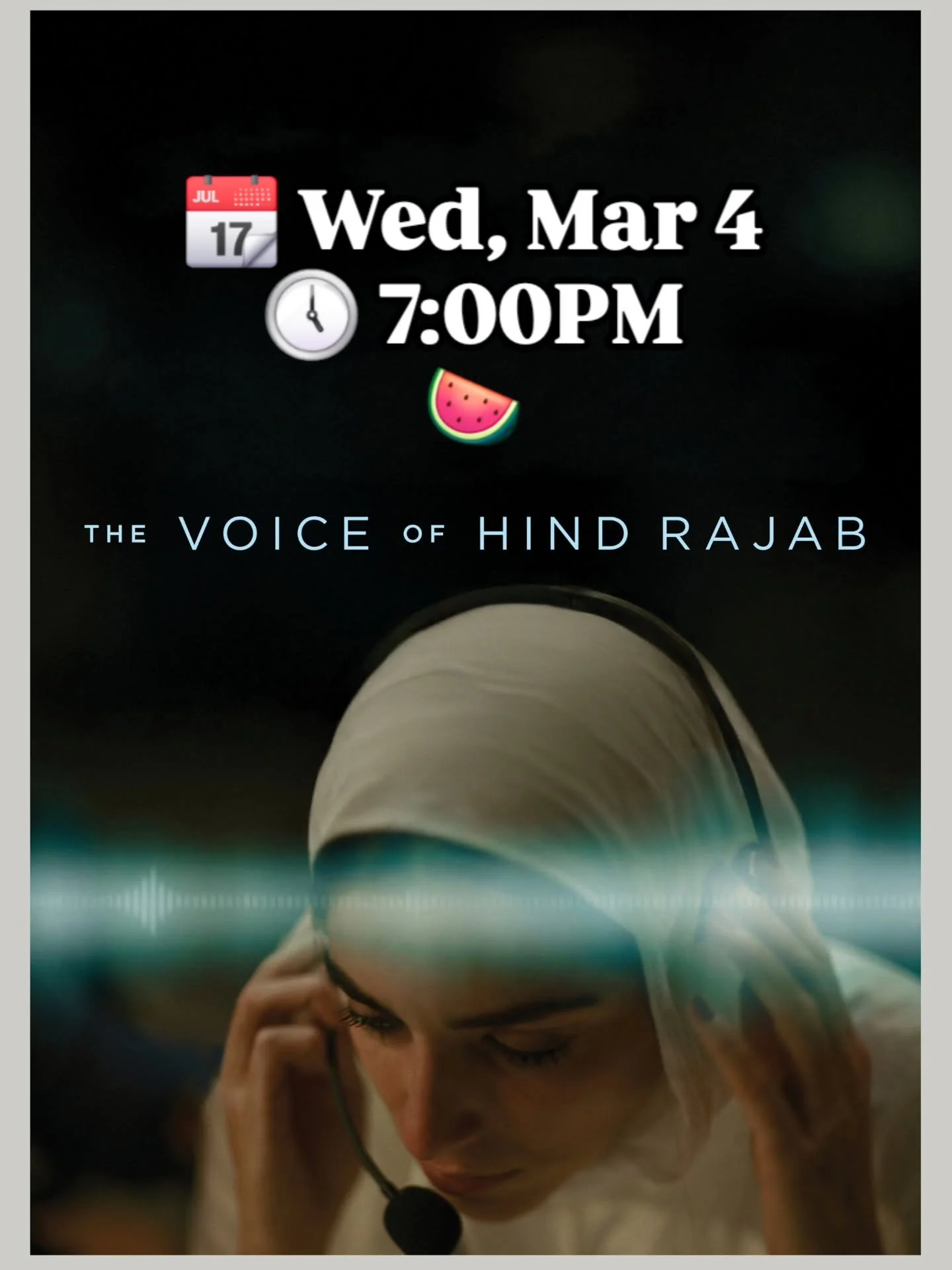 January 29, 2024. Red Crescent volunteers receive an emergency call. A 6-year old girl is trapped in a car under fire in Gaza, pleading for rescue. While trying to keep her on the line, they do everything they can to get an ambulance to her. 

Her na