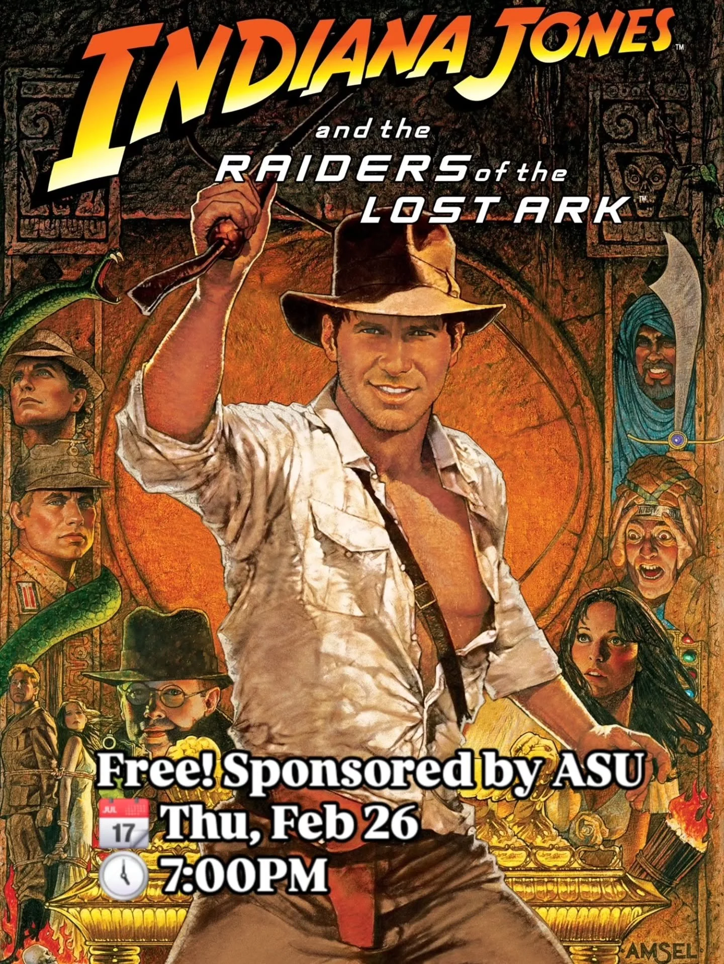 Classics professors, Dr. Swain, Dr. Gardner, and Professor Coleman from Acadia University are going to be in the house to tell us what Indy gets wrong (and right???) about archeology. 

Sponsored by the Acadia Students Union.

Admission is free, with