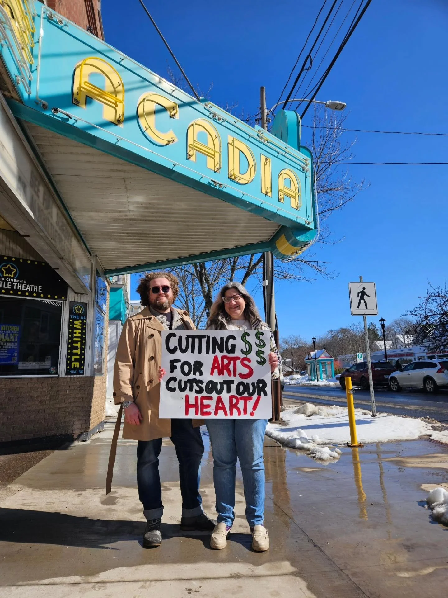 CULTURE 👏 IS 👏 CRITICAL 👏

📸  Photos and videos captured by our volunteers and friends at the Wolfville Clock Park Rally today.