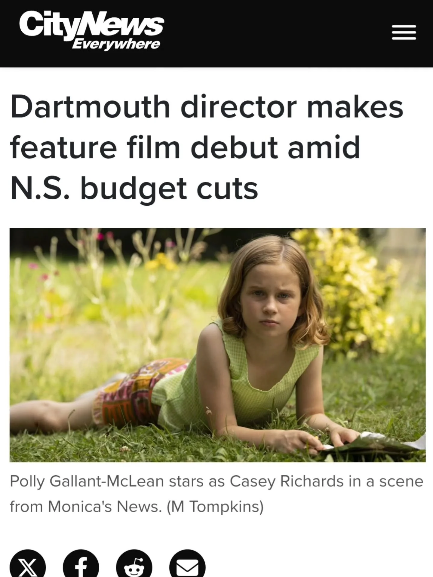 We believe in Canadian filmmakers and movies. 

"It's important to have a voice, basically," says Gallant. "It's important to have a Canadian voice, an Atlantic voice, a Maritime voice, a Nova Scotia voice, to counter the other voices 