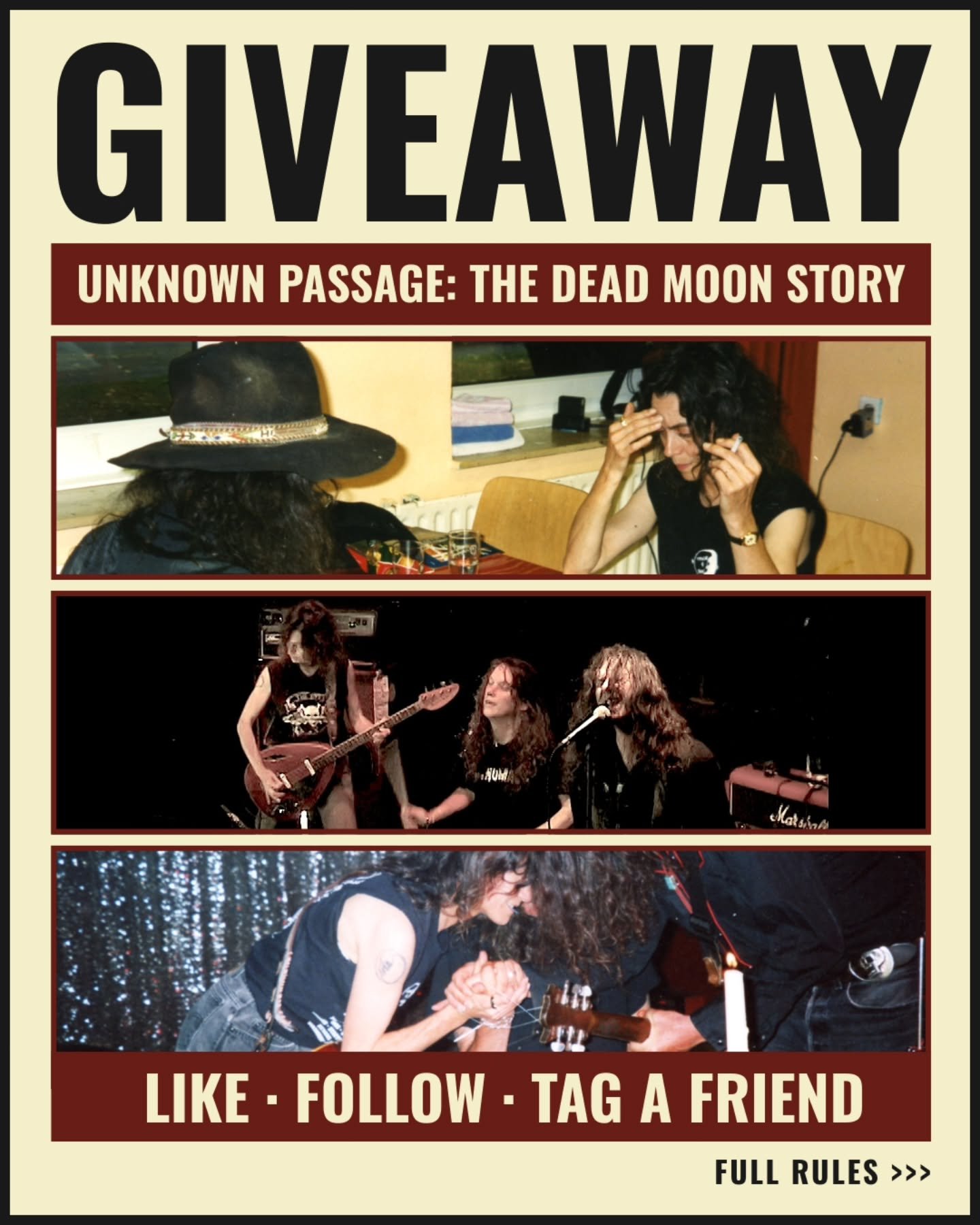 Win 2 tickets to Unknown Passage: The Dead Moon Story! 🎟

The rules are simple: 

1. Follow @alwhittletheatre, @oldtownrecords.ns, and @igotskate

2. Like this post 

3. Tag a friend you wanna bring (multiple entries allowed)

Last day to enter is S
