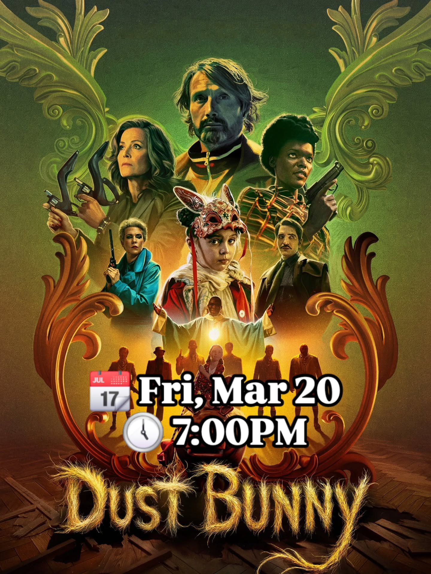 Ten-year-old Aurora asks her hitman neighbour to kill the monster she believes ate her entire family. To protect her, he'll need to battle an onslaught of assassins while accepting the fact that some monsters are real.

Runtime: 1h 46m
Rating: PG

🌟