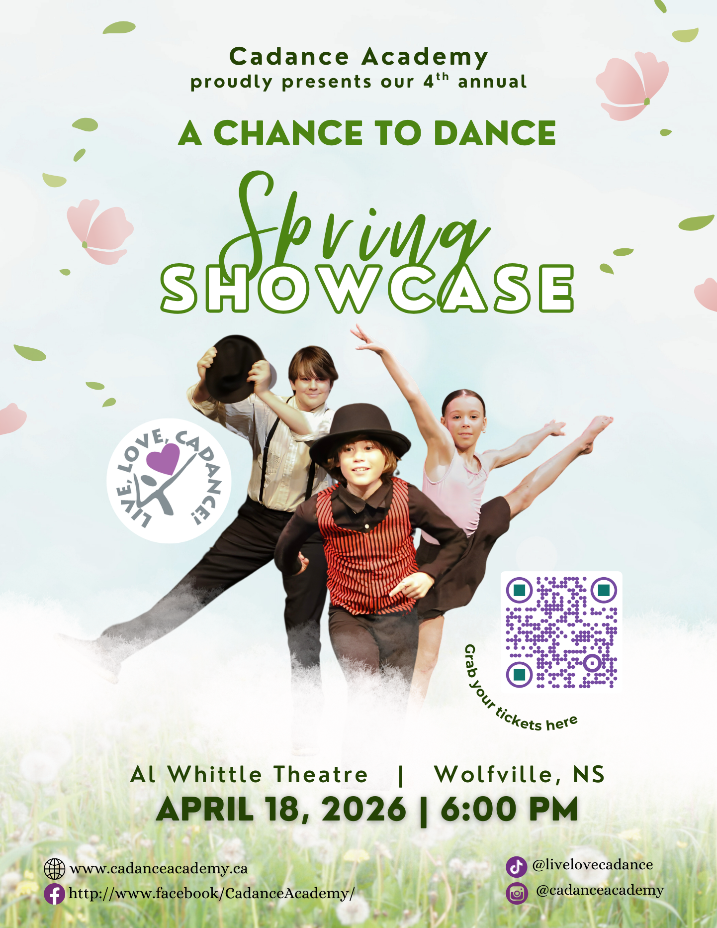 Cadance Spring Showcase — 6:00pm